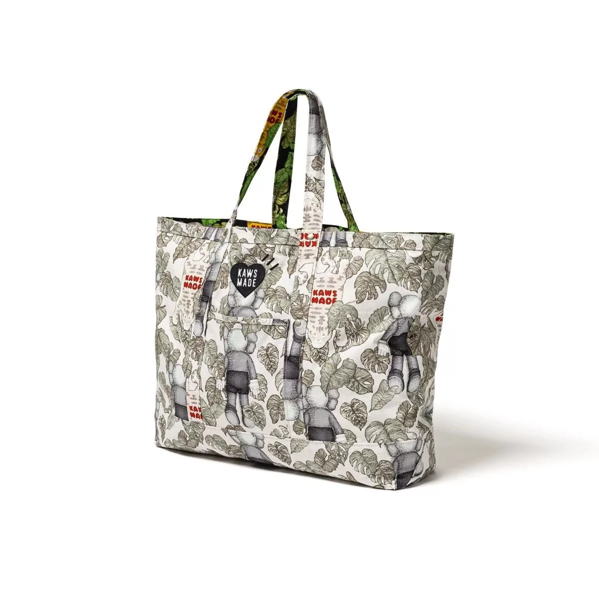 Human Made Miscellaneous Human Made Kaws Reversible Tote Bag Multi