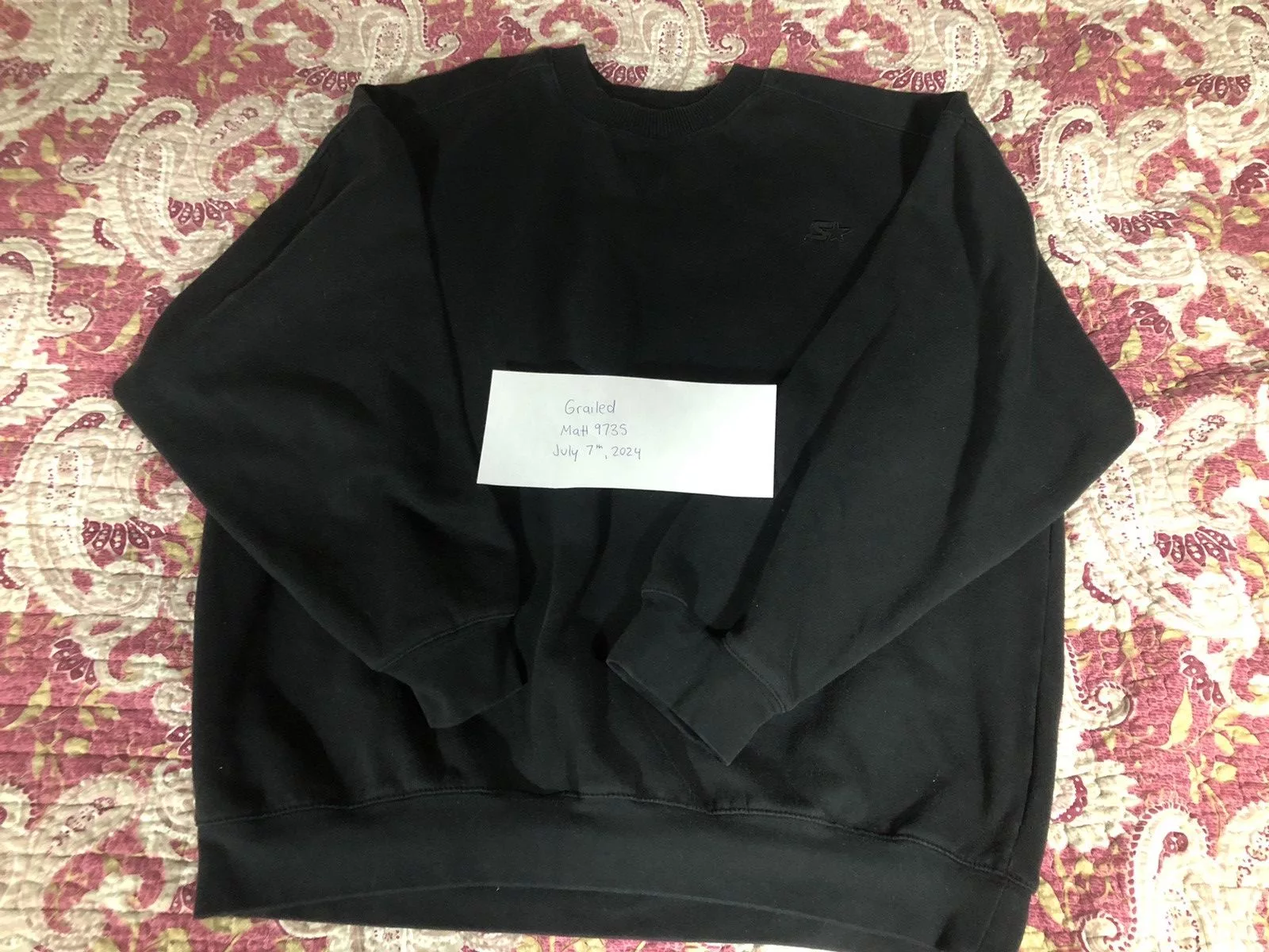 Starter Sweatshirts Hoodies Starter Black Sweatshirt (vintage)