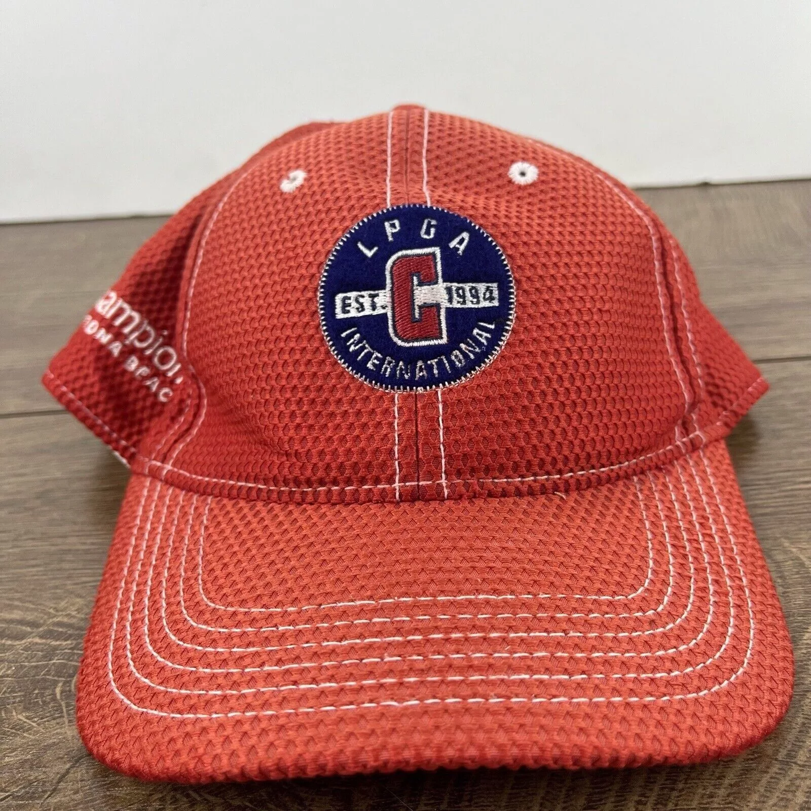 Other Hats Other LPGA International Hat Red Adjustable Hat Red Adult Size Hat