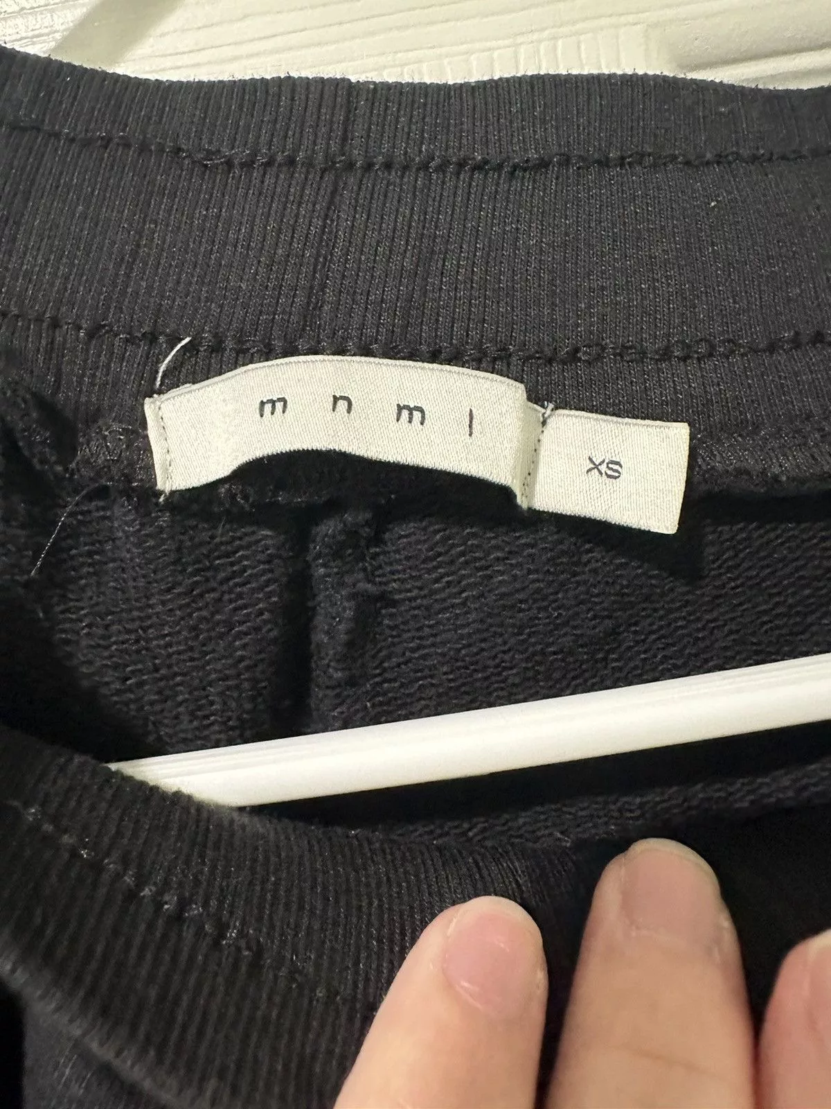 MNML Sweatpants Joggers MNML Split leg sweatpants size XS Black