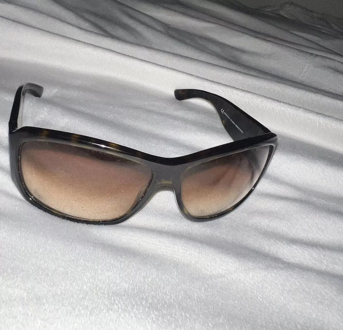 Gucci Glasses Gucci 2006 wrap around Sunglasses Brown