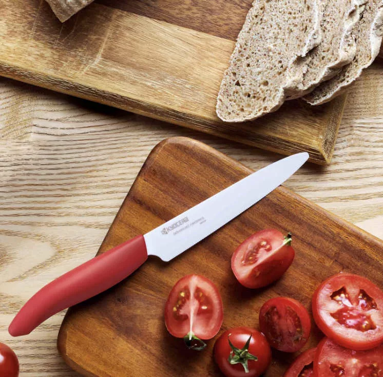 Red  5  Micro Serrated Knife