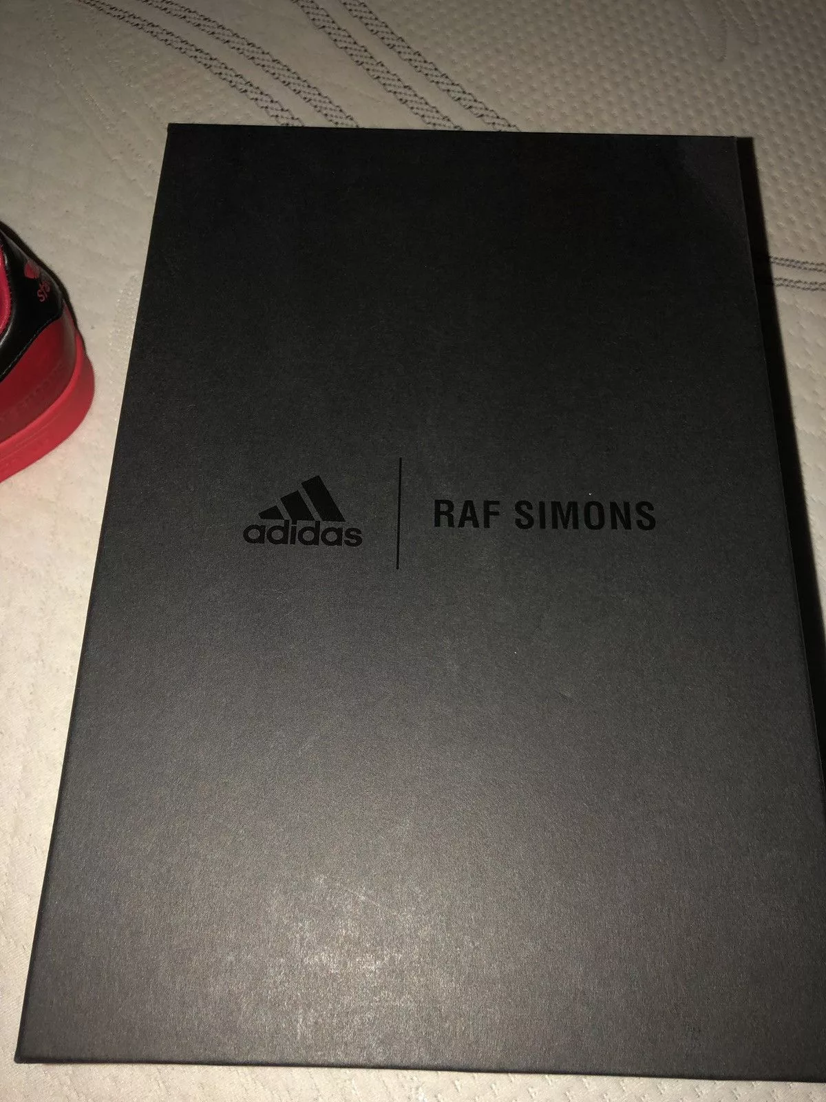 Raf by Raf Simons Low Top Sneakers Raf by Raf Simons Stan Smith Raf Simons Red