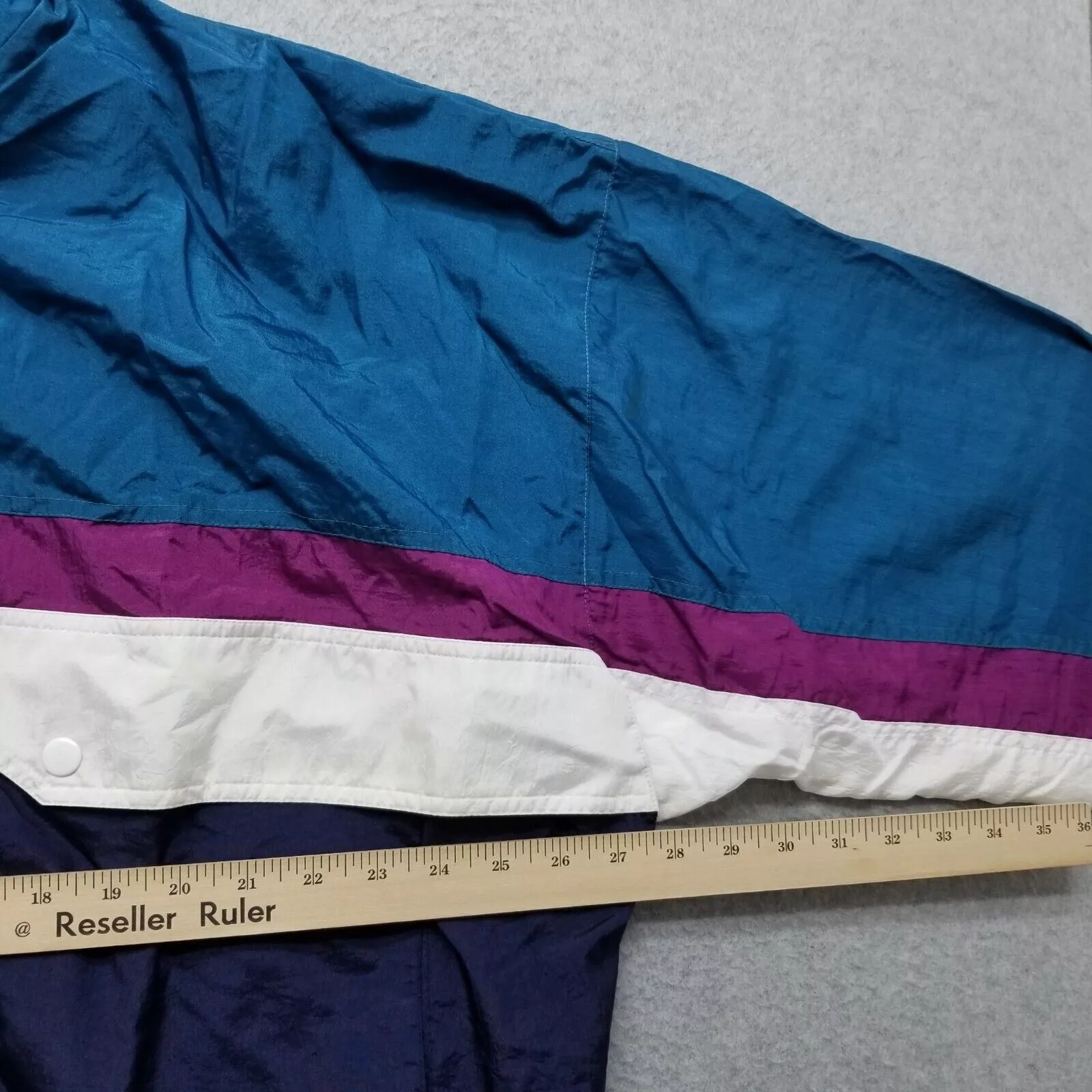 Other Jackets Other Lavon Retro Jacket Womens 3X Pockets Zip Outdoor Sports Wear Blue