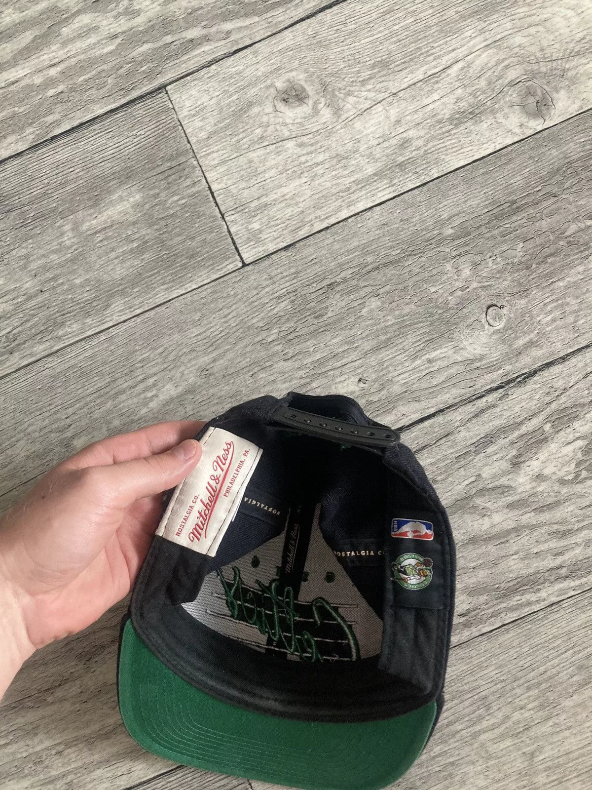 Mitchell & Ness Hats Mitchell & Ness × NBA Mitchell&ness Boston celtics hat cap y2k Vintage Black