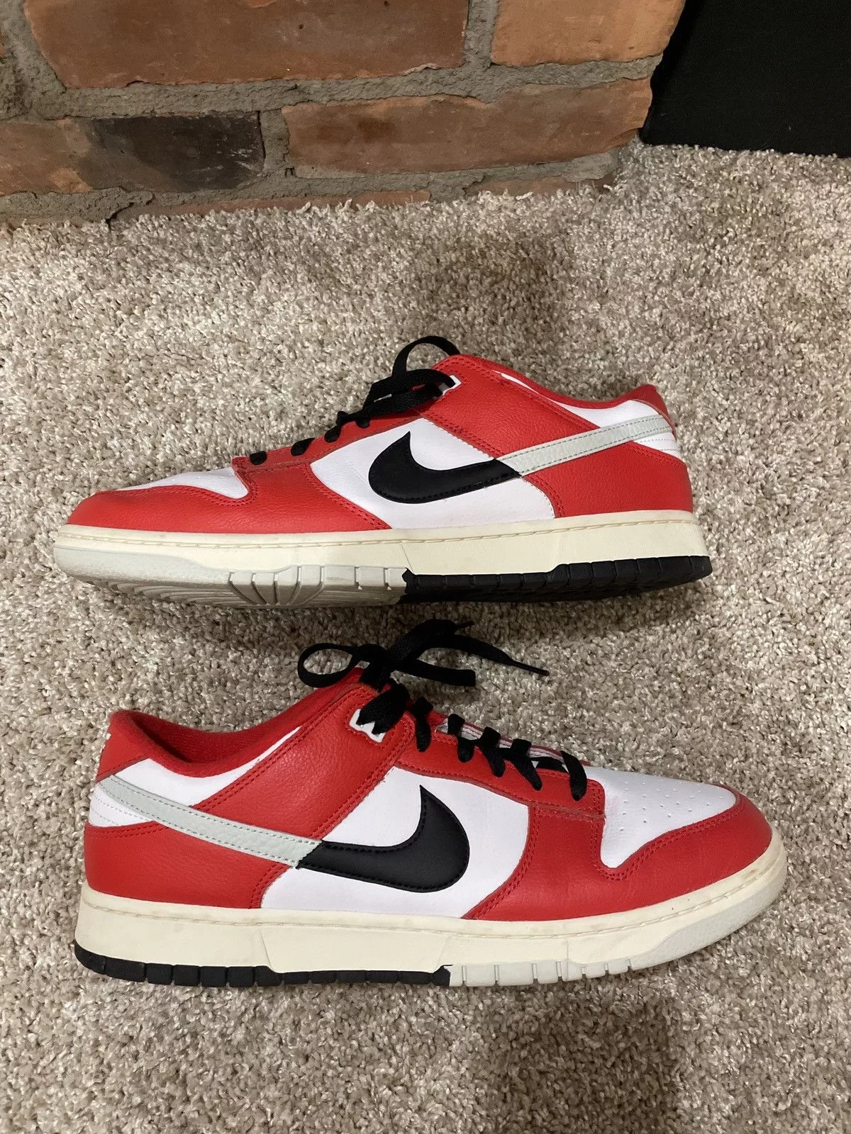 Nike Low Top Sneakers Nike Chicago Split Dunk White