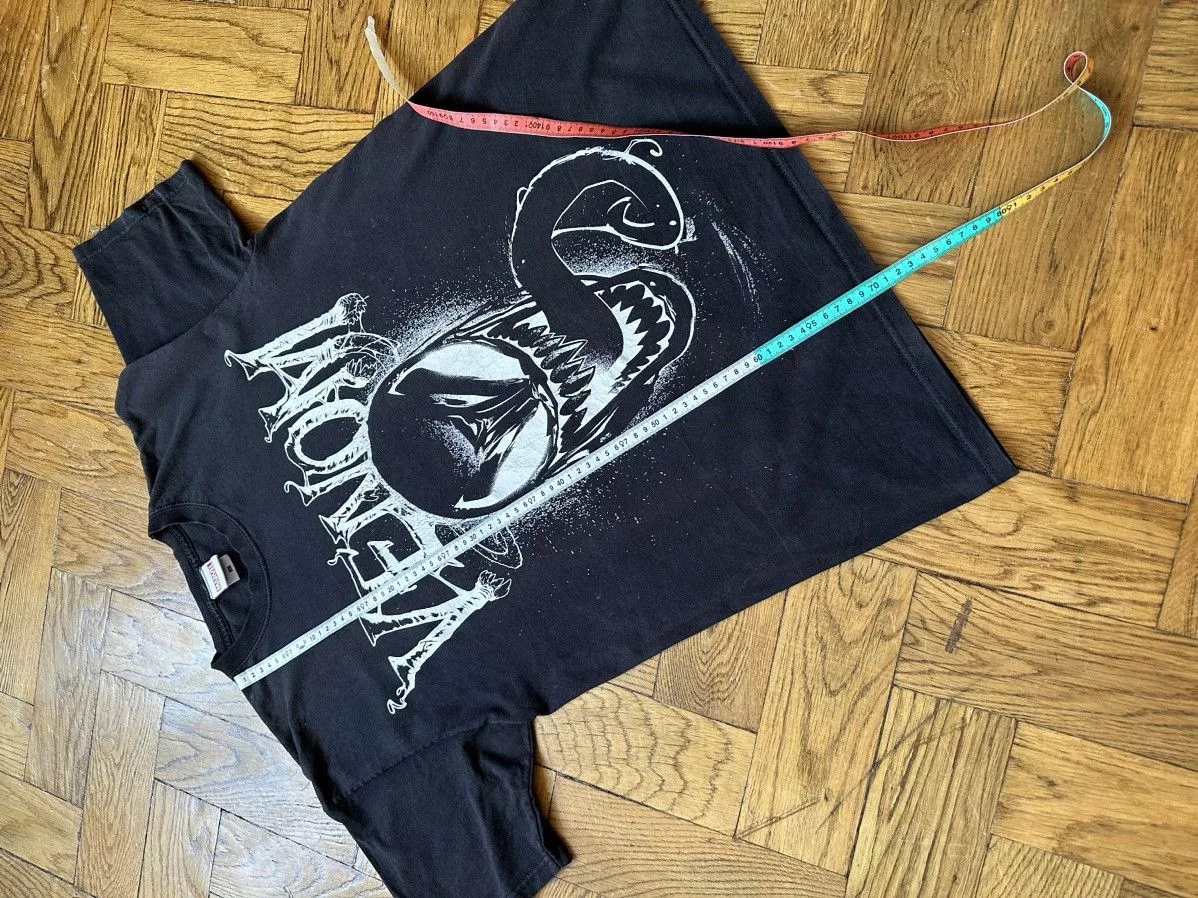 Marvel Comics Short Sleeve T Shirts Marvel Comics Venom Marvel T Shirt Black Vintage