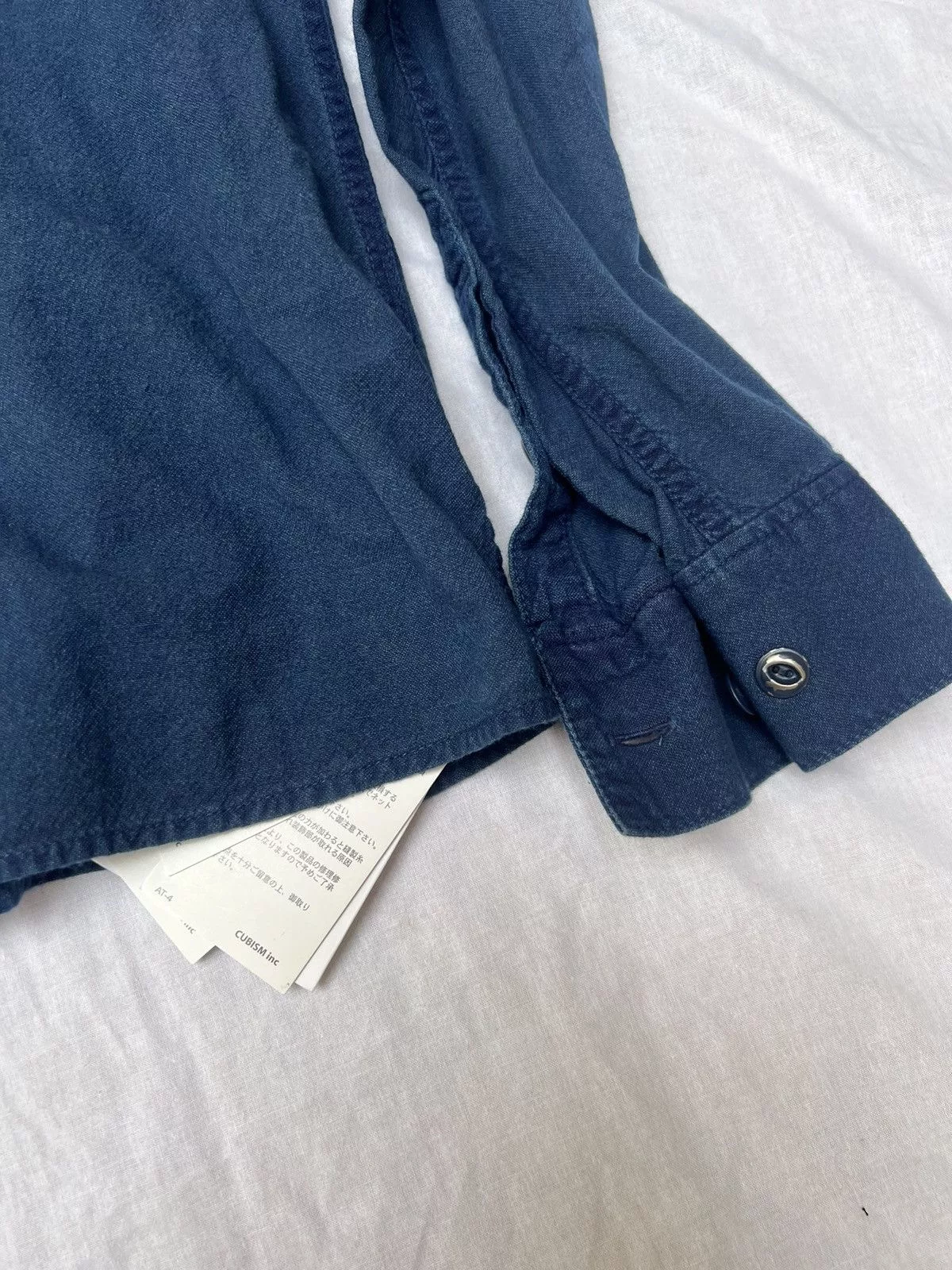 Visvim Cloaks Capes Visvim Denim printed kimono Blue
