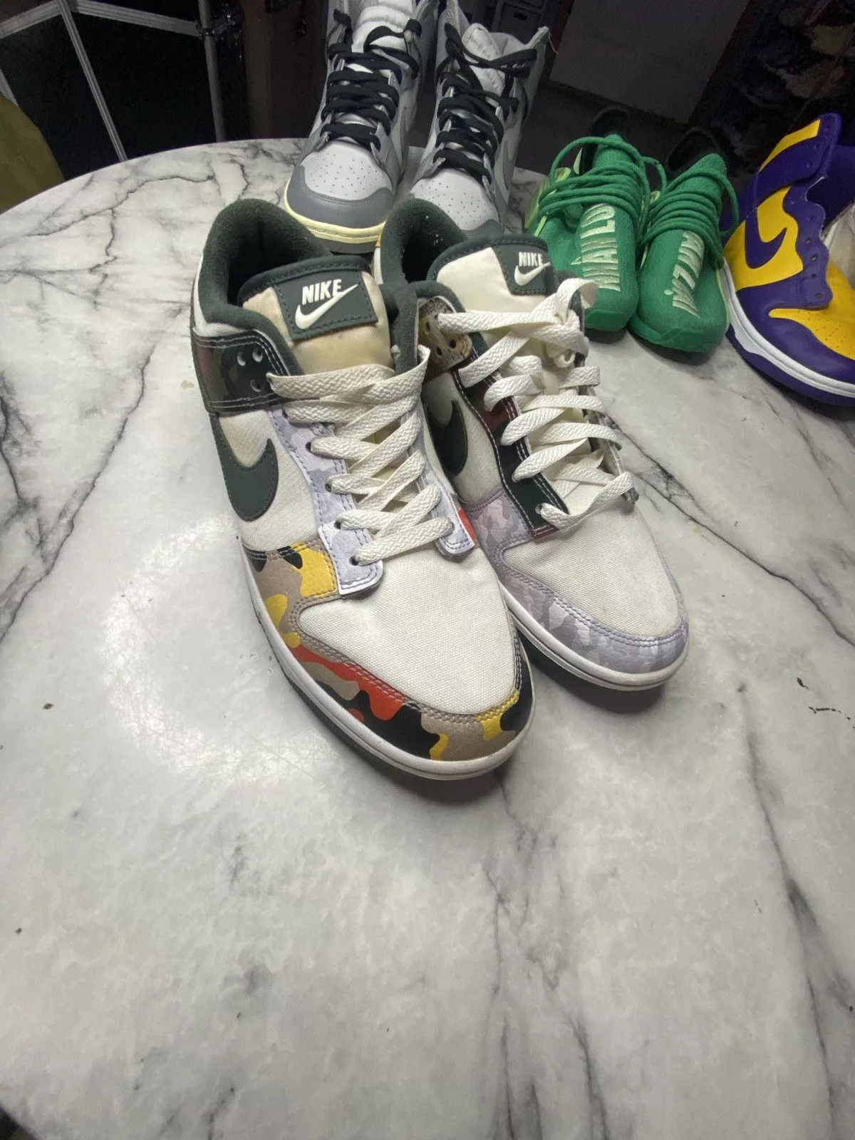Nike Low Top Sneakers Nike Dunk low multi camo