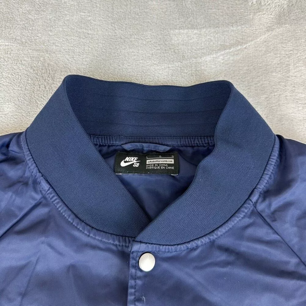 Nike Bombers Nike SB Blue Bomber Jacket Men’s Size L