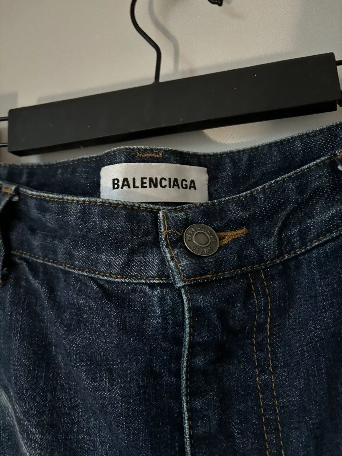Balenciaga denim jeans Blue