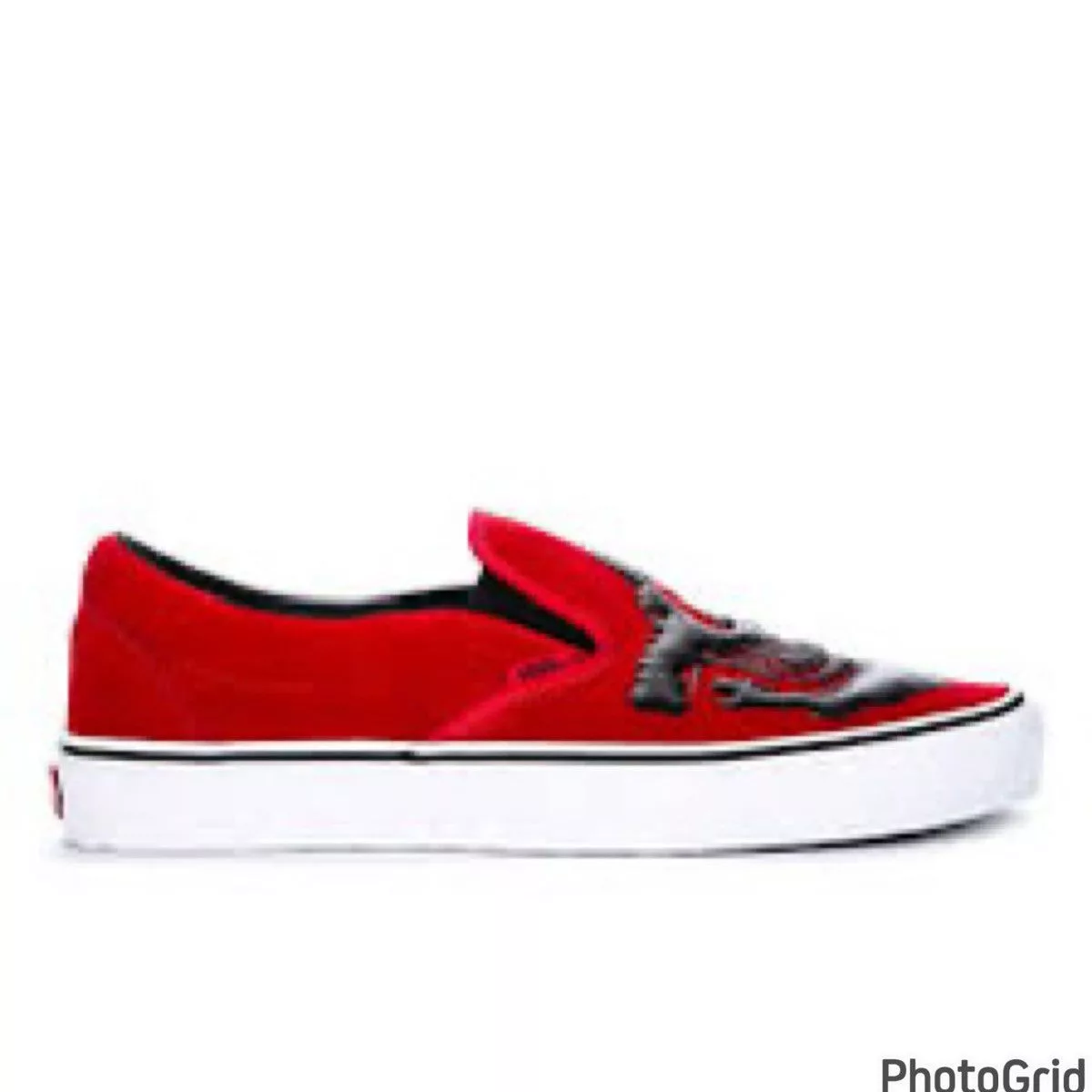 Vans Slip Ons Vans Jawbone Red