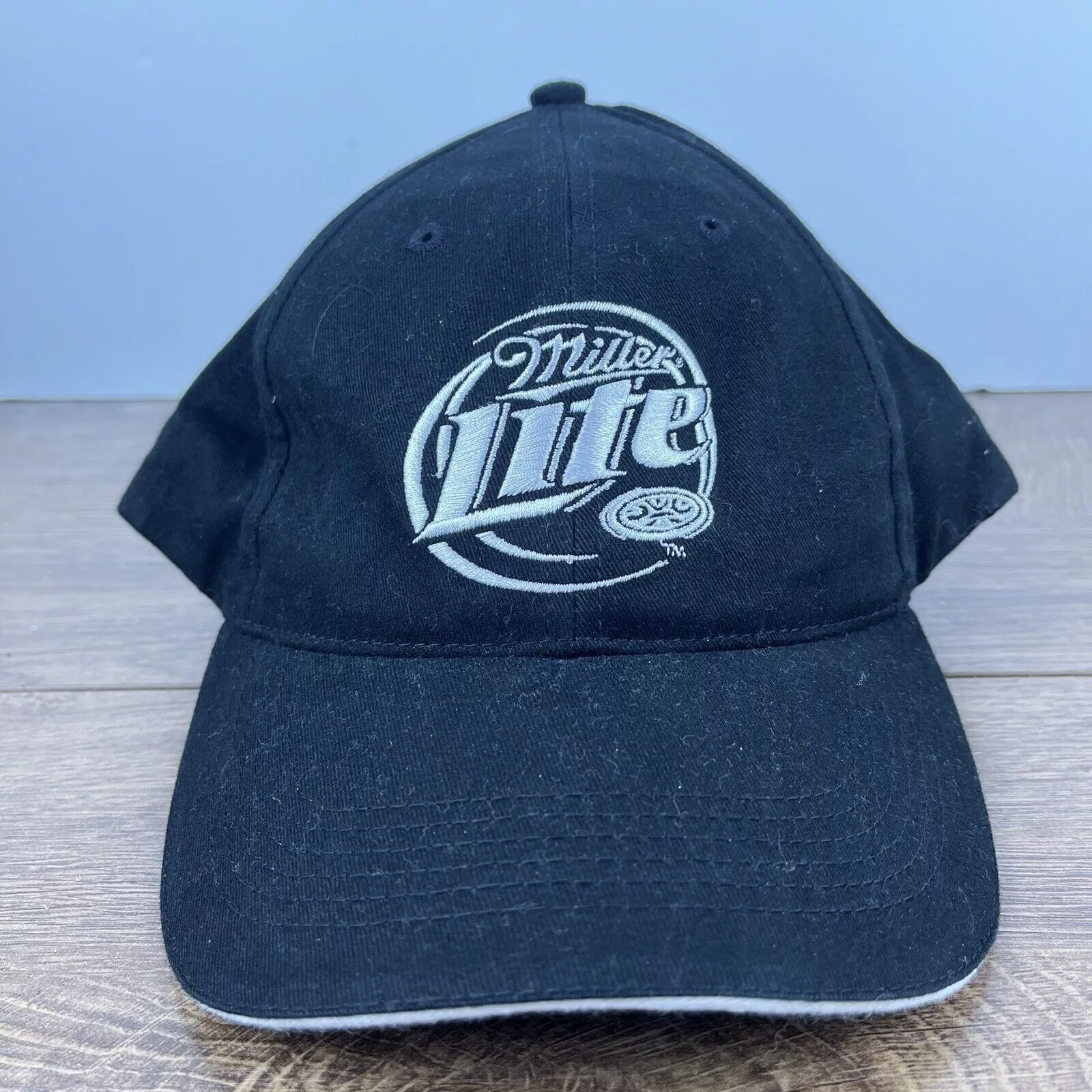 Other Hats Other Miller Lite Hat Miller Black Hat Adjustable Miller Lite Adul
