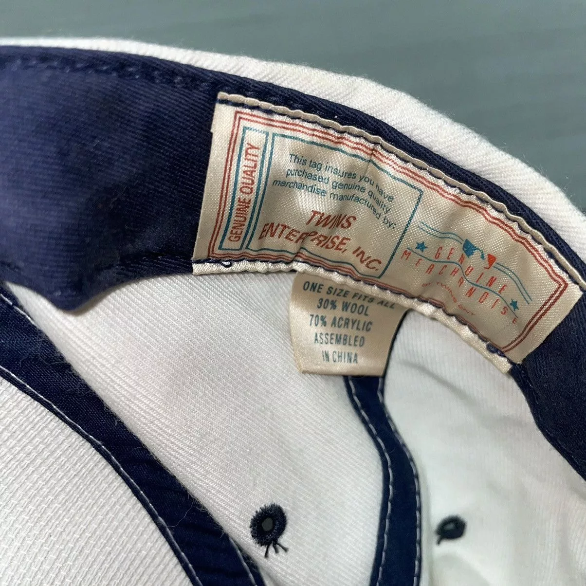 MLB Hats MLB Dodgers Jose Lima #42 Autographed Hat White