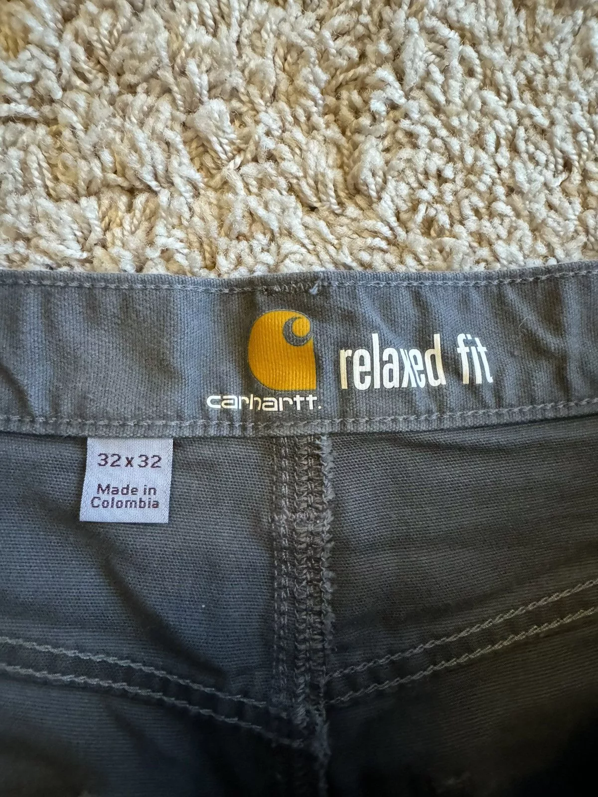 Carhartt Denim carhartt grey work pants Gray