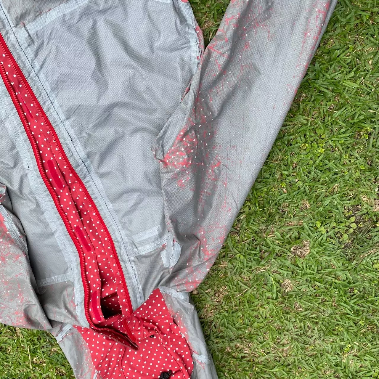The North Face Light Jackets The North Face Nylon Jacket Red Gorpcore