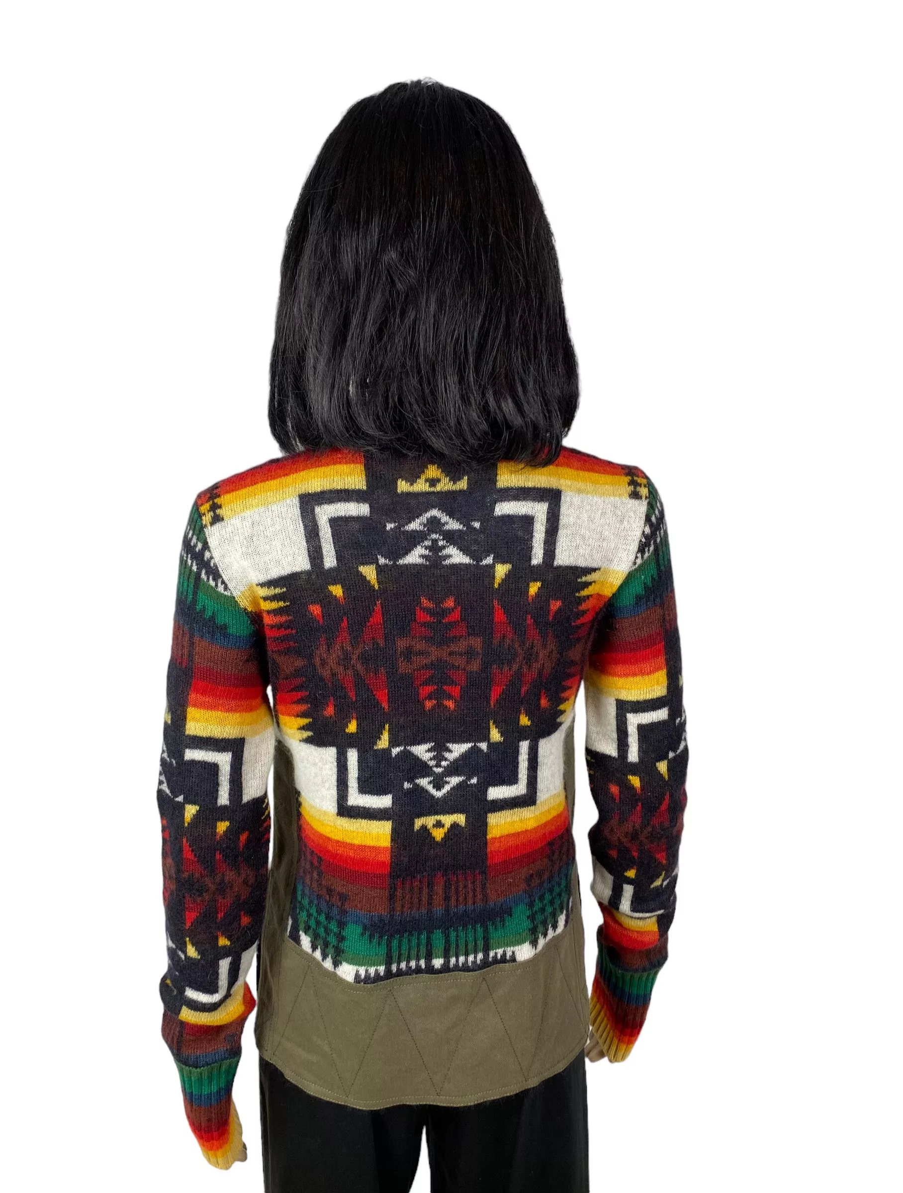 N21 Sweaters Numero 21 N21 Sweater alpaca-wool printed pullover size 38 Multi