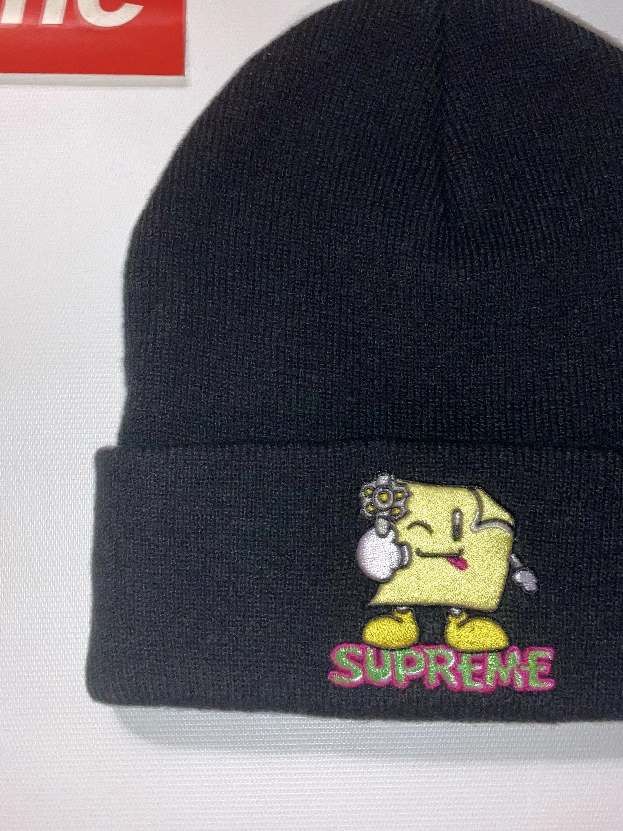 Supreme Hats Supreme Character Beanie Black