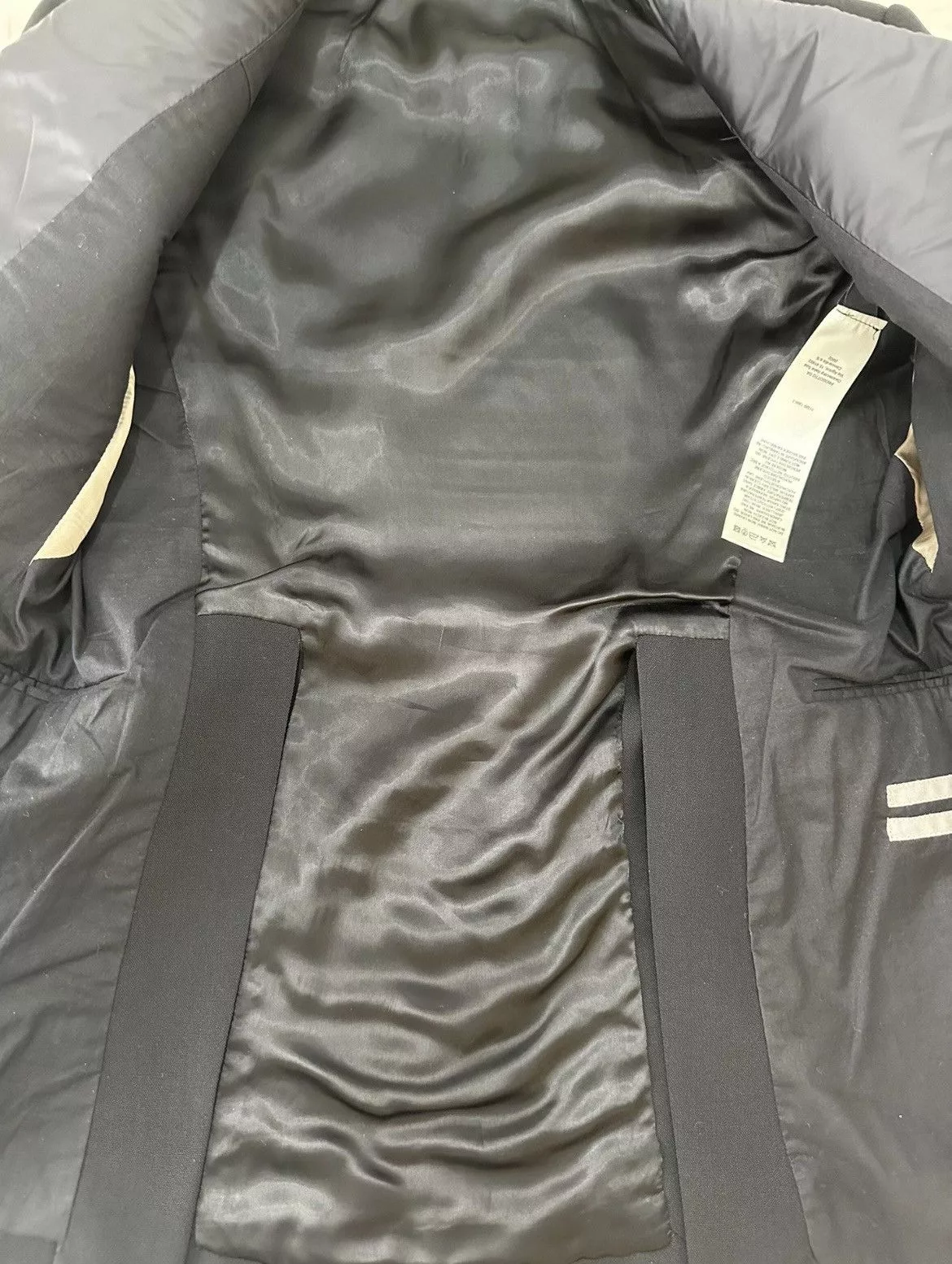 Rick Owens Blazers Rick Owens 18FW Blazer Suit Black