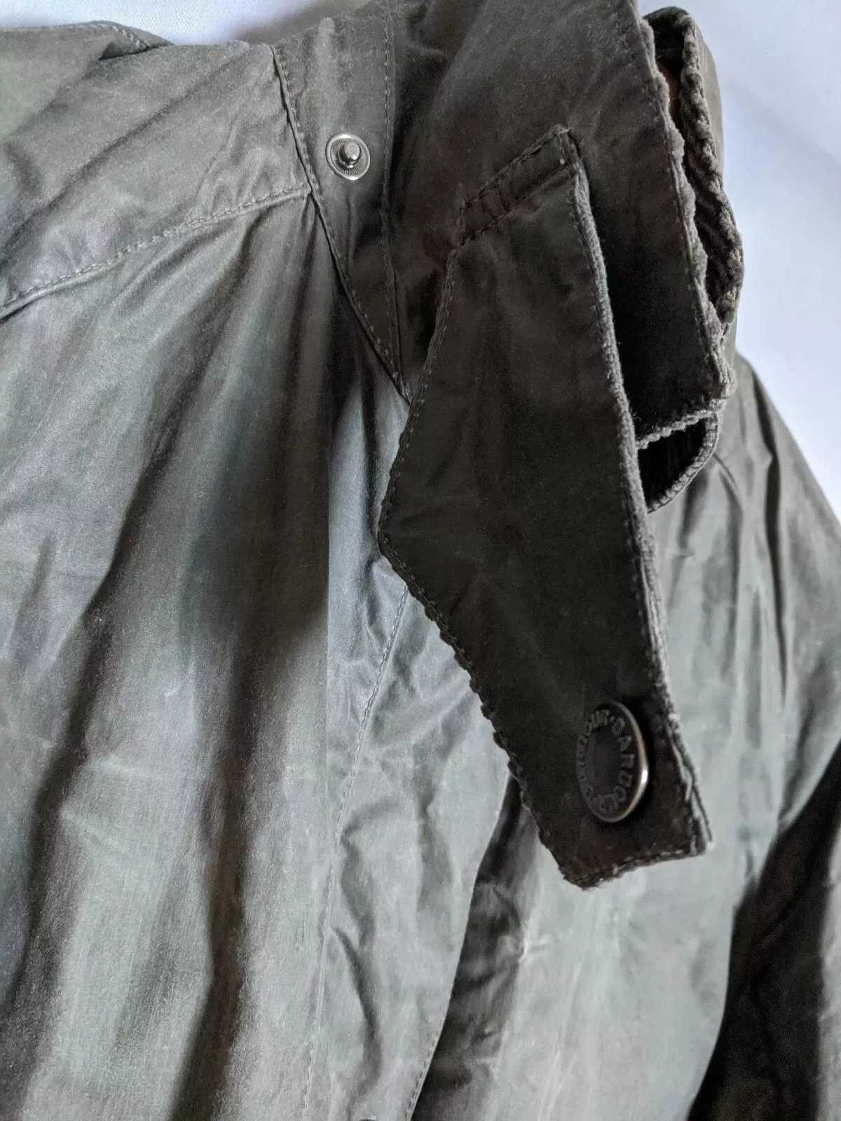 Barbour Rain Jackets Barbour Summer Solway Wax Jacket Size US8 Green