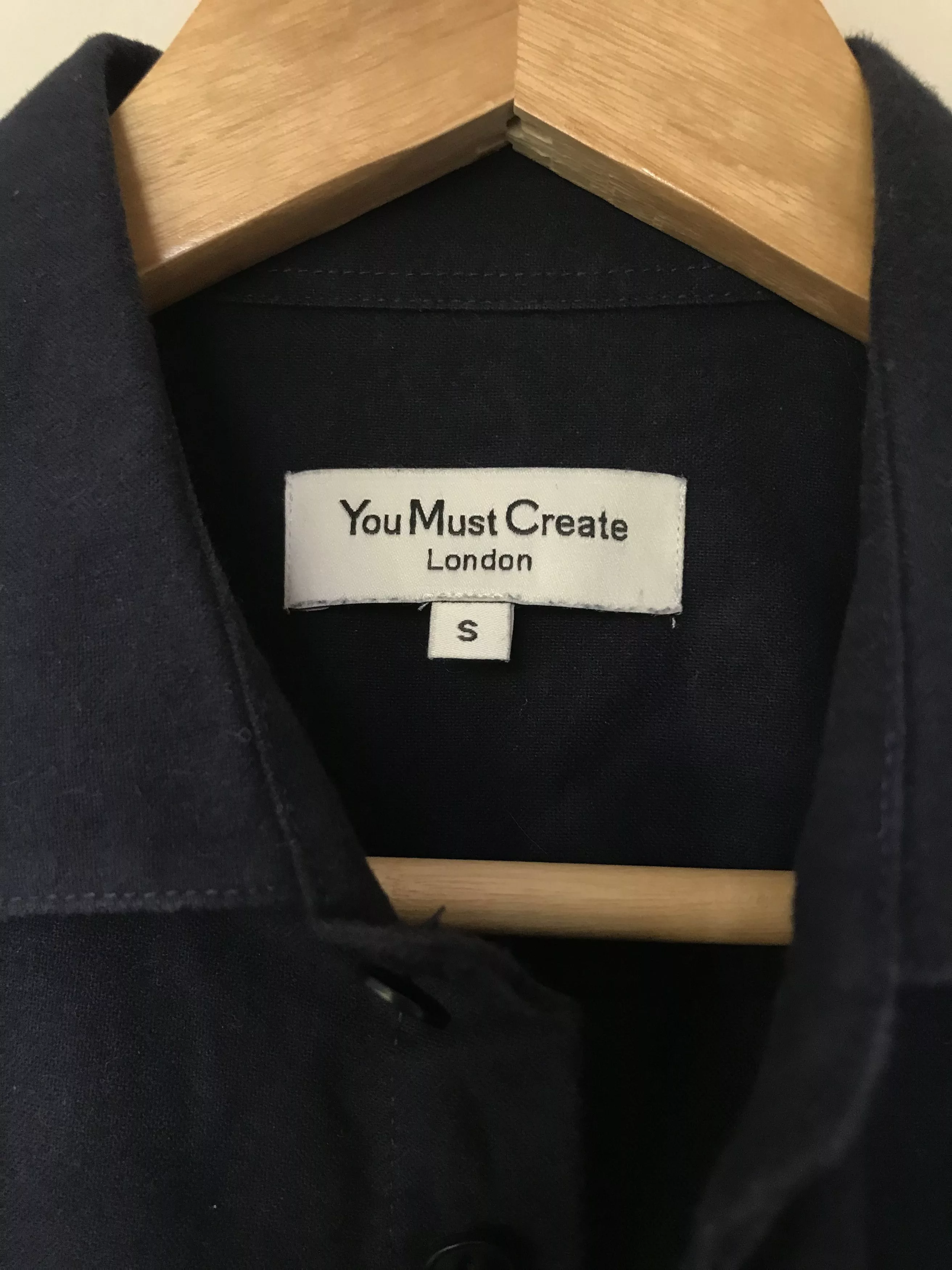 YMC Shirts Button Ups NEW SS18 YMC dark navy shirt Blue