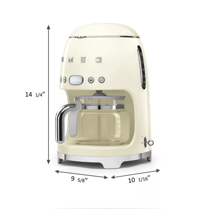 SMEG Cream Coffee Maker