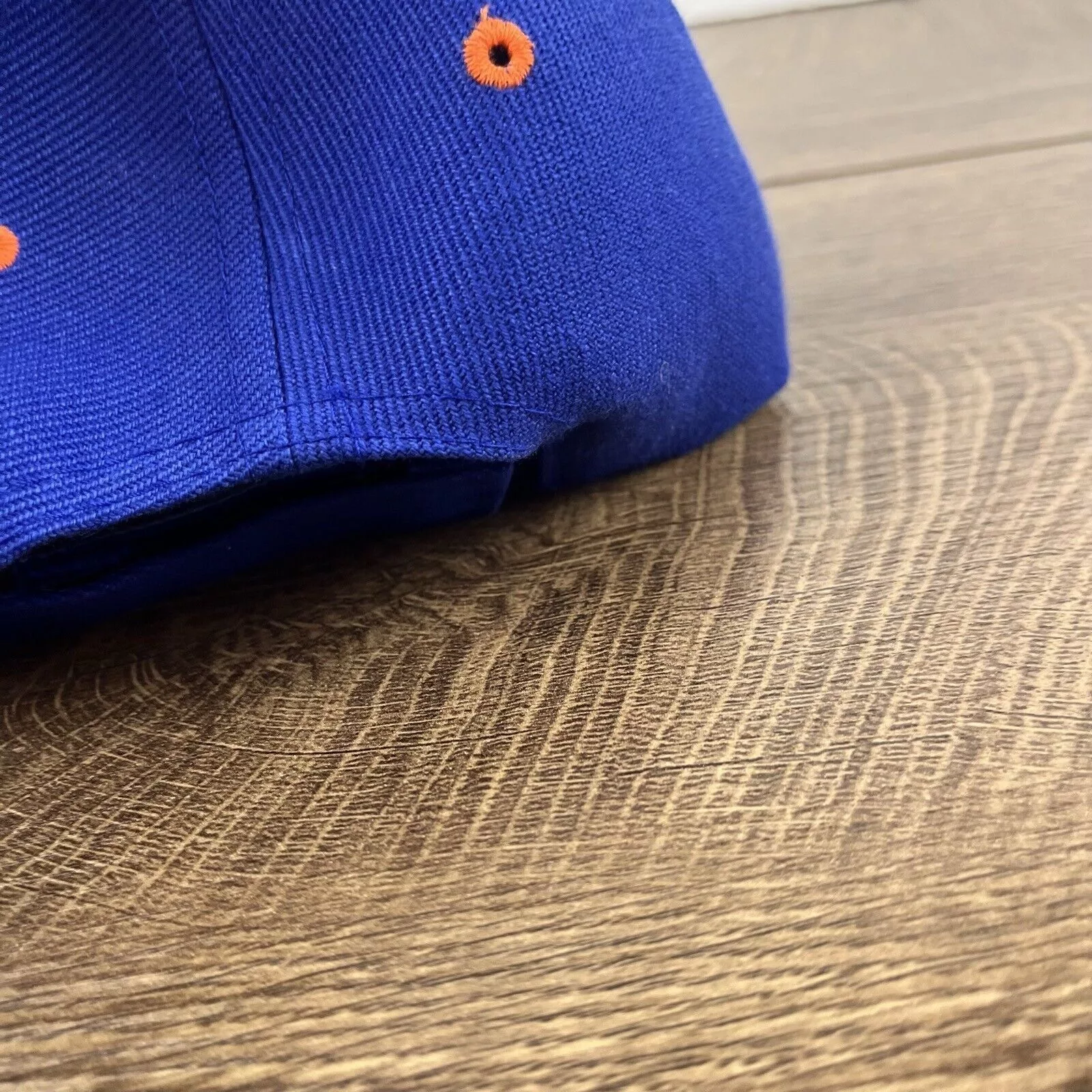 Other Hats Other Blue Orange Baseball Hat Blue Adjustable Hat Blue Adult Size