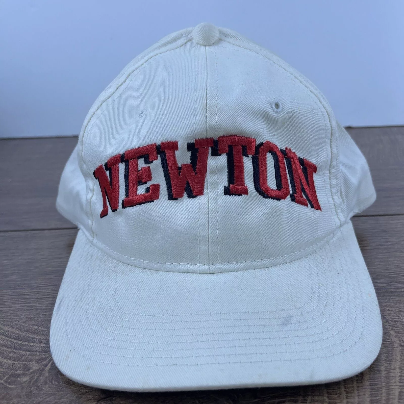 Other Hats Other Newton Hat Newton High School White Hat Adjustable Snapback