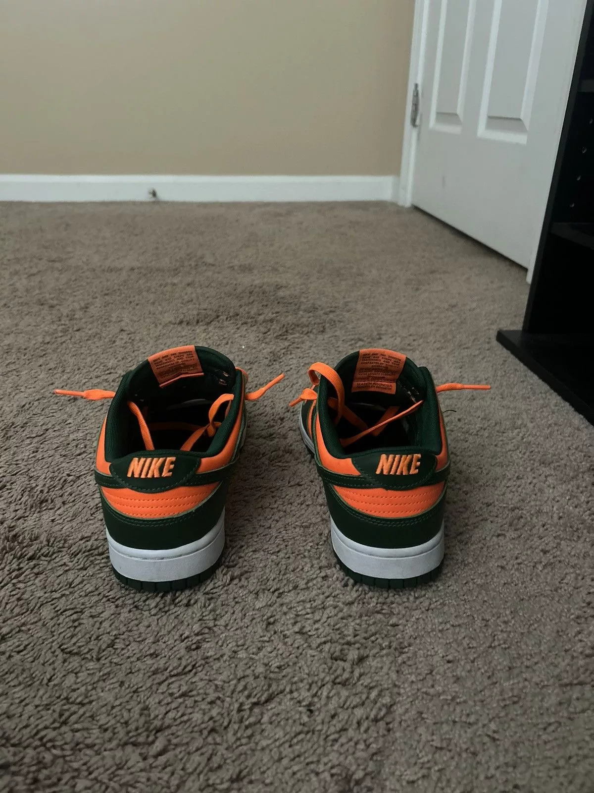Nike Low Top Sneakers Nike Dunk Low ‘Miami Hurricanes’ (M 9.5) Orange