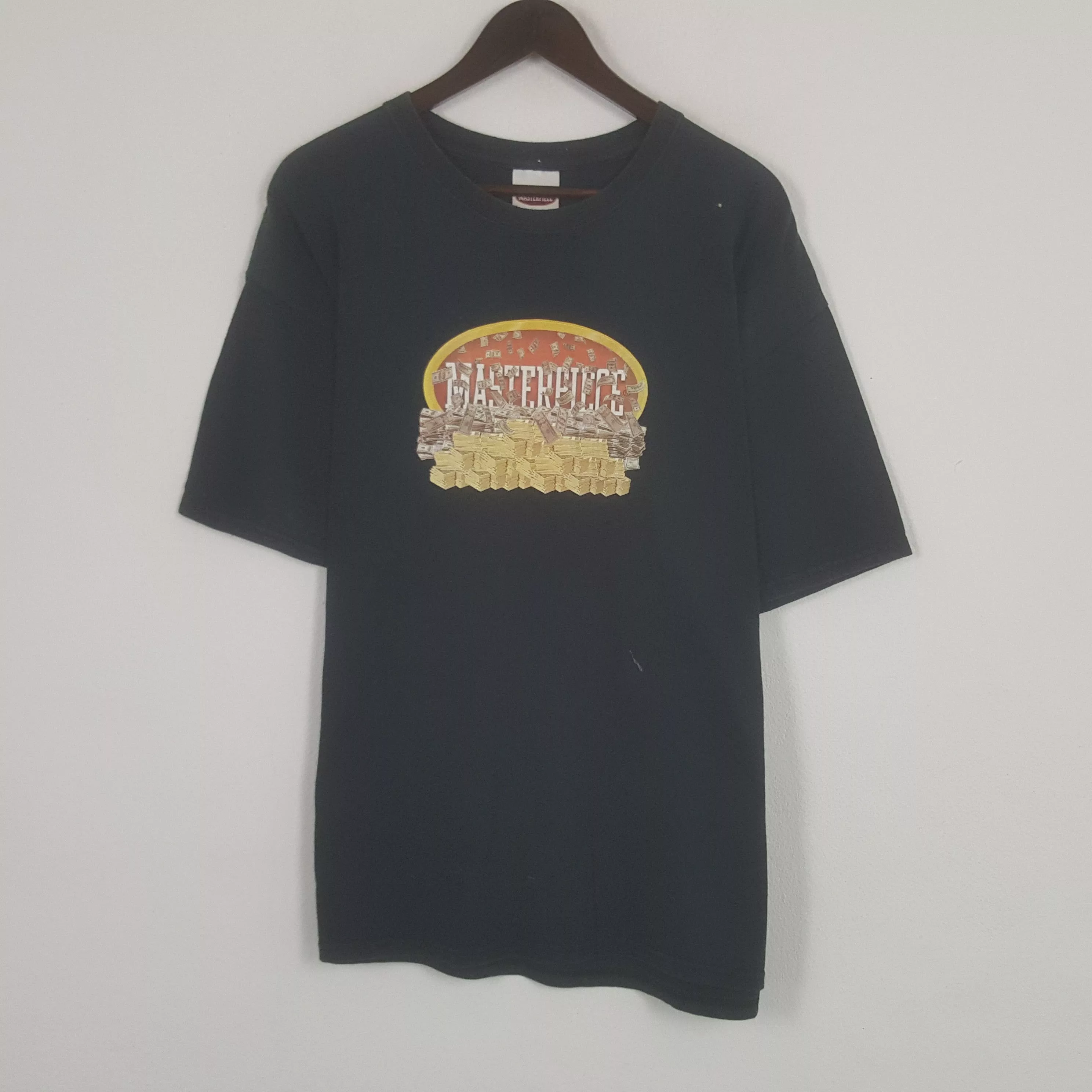 MasterPiece Short Sleeve T Shirts MasterPiece × Vintage Vintage Masterpiece Tshirt Blue