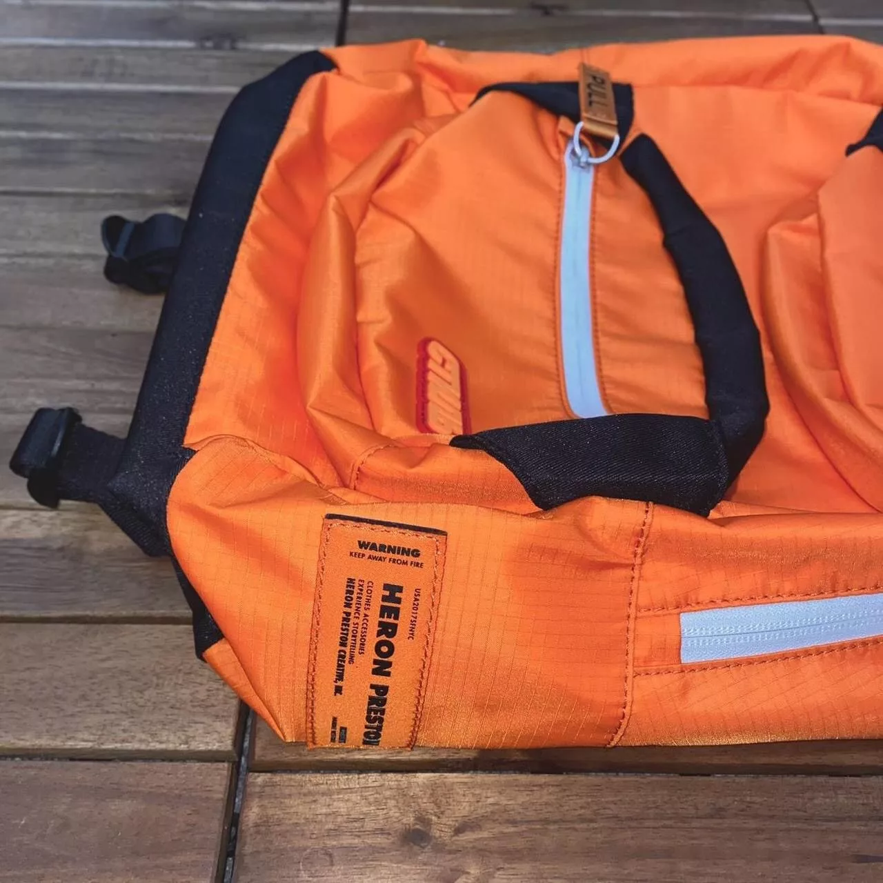 Heron Preston Bags Luggage HERON PRESTON FANNY BACKPACK ~ СТИЛЬ ~ Orange