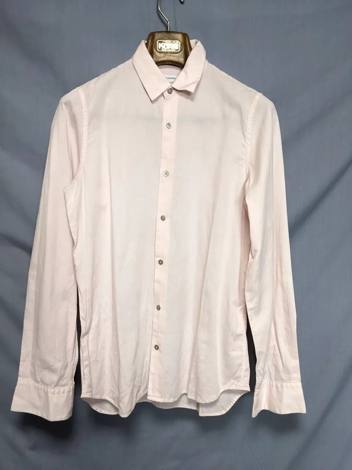 Jil Sander Shirts Button Ups Jil Sander Tailor Made Cotton Pink Men’s Shirt Size 39