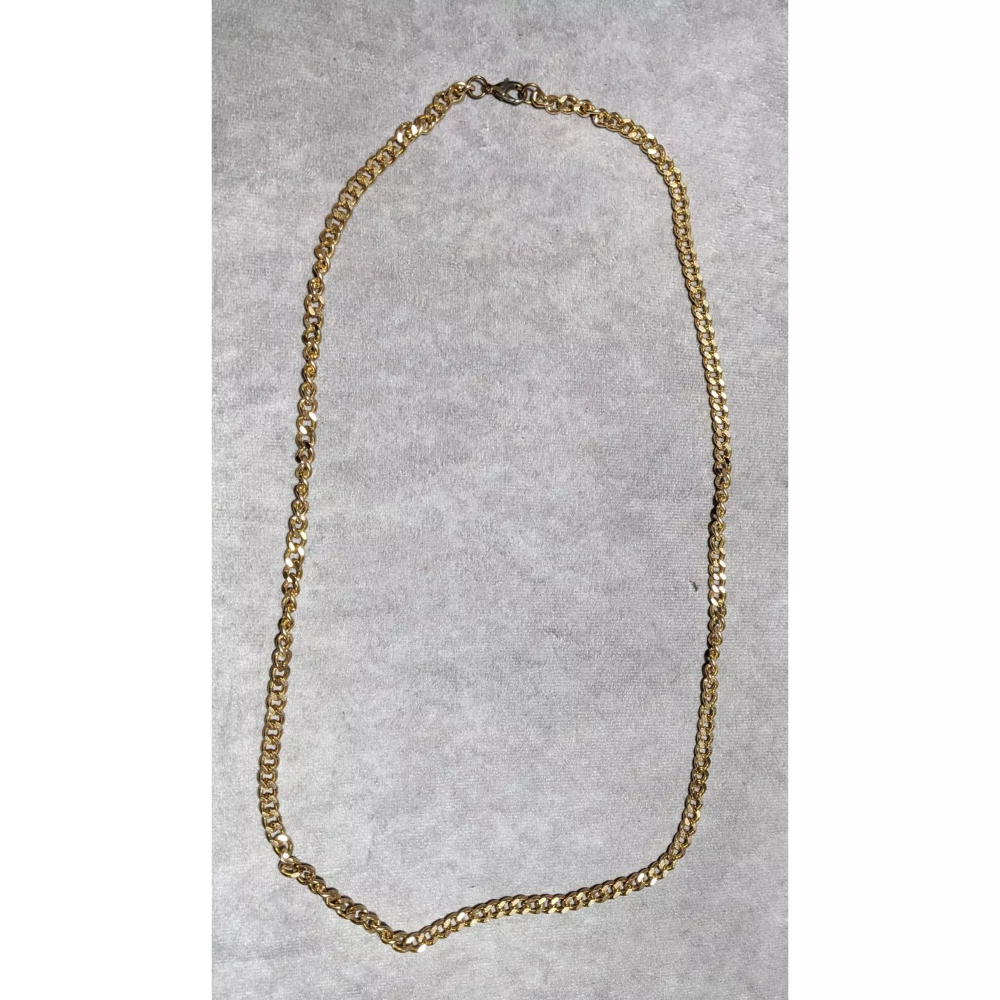 Other Necklaces Other Classic Bright Gold Chain Necklace