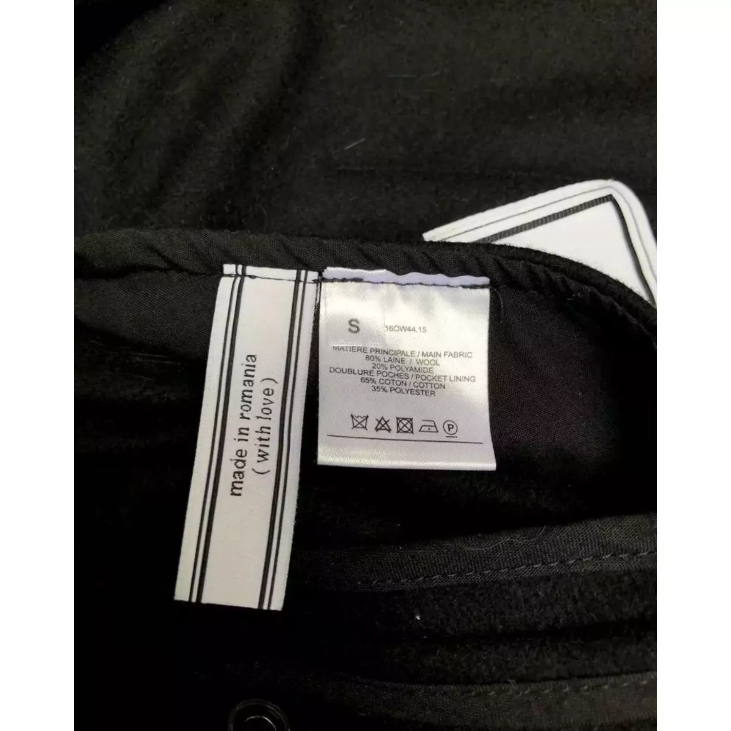 AMI Bombers AMI Black Wool Jacket