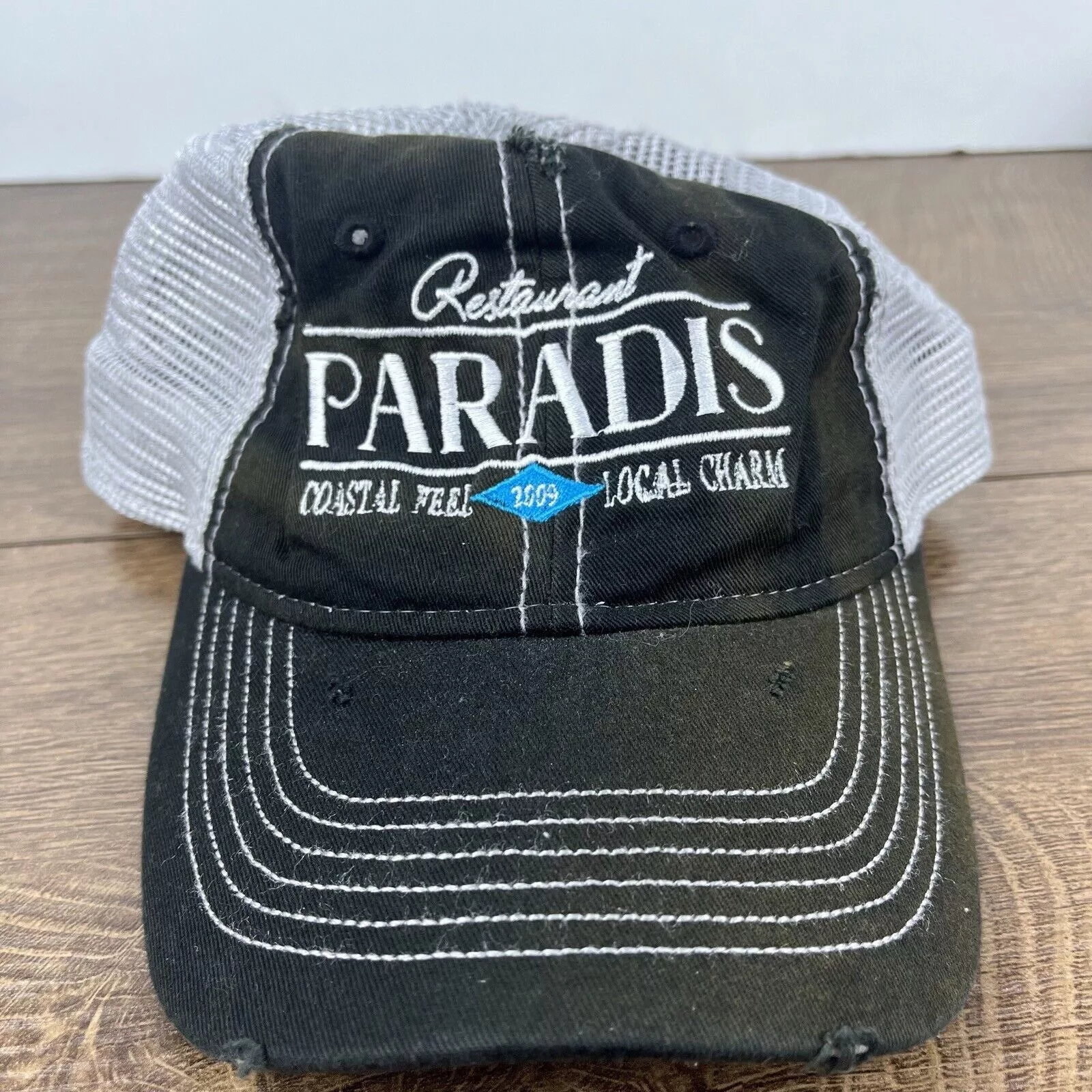Other Hats Other Paradis Hat Restaurant Costal Hat Adjustable Hat Black Hat A