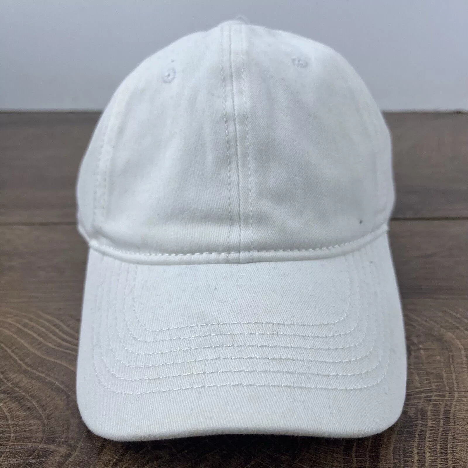 Other Hats Other Plain White Running Hat Athletic White Cap Hat Adjustable Ha
