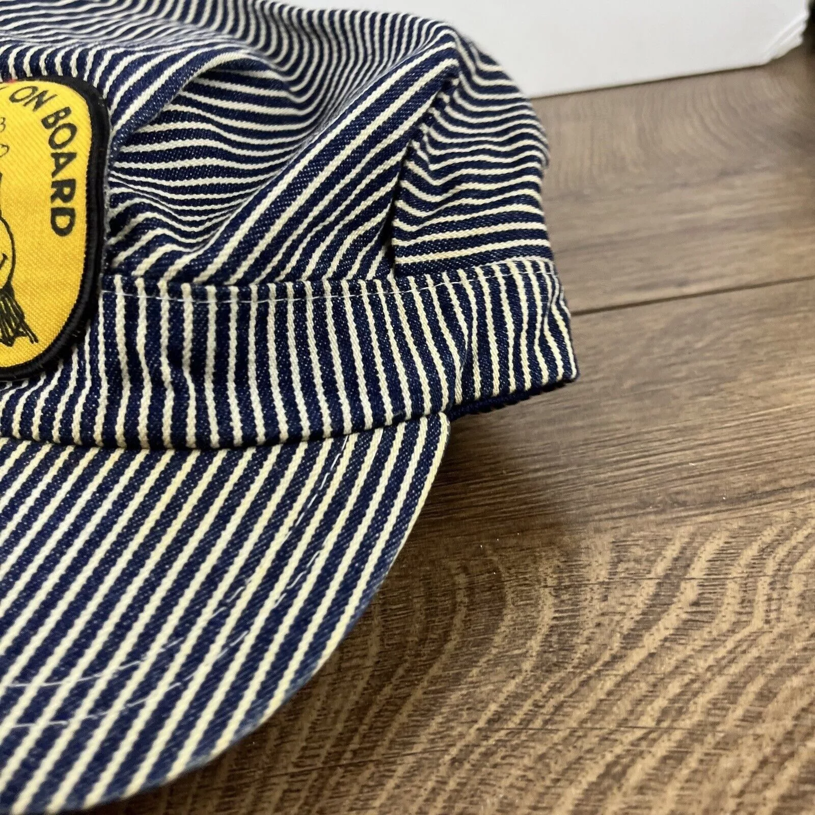 Other Hats Other Vote Posey On Board Hat Train Conductor Gray Snapback Hat Ad