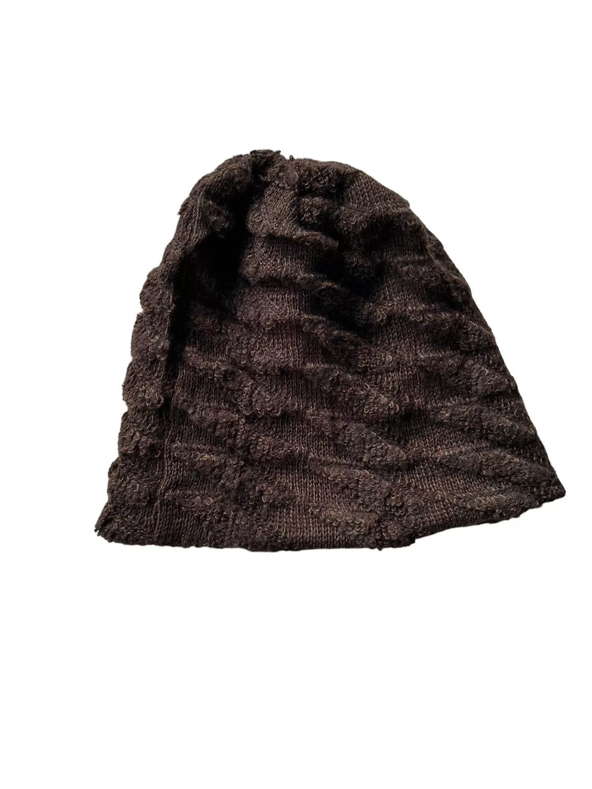 CA4LA Hats CA4LA × Japanese Brand × Vintage CA4LA Reversible Beanie hats Brown