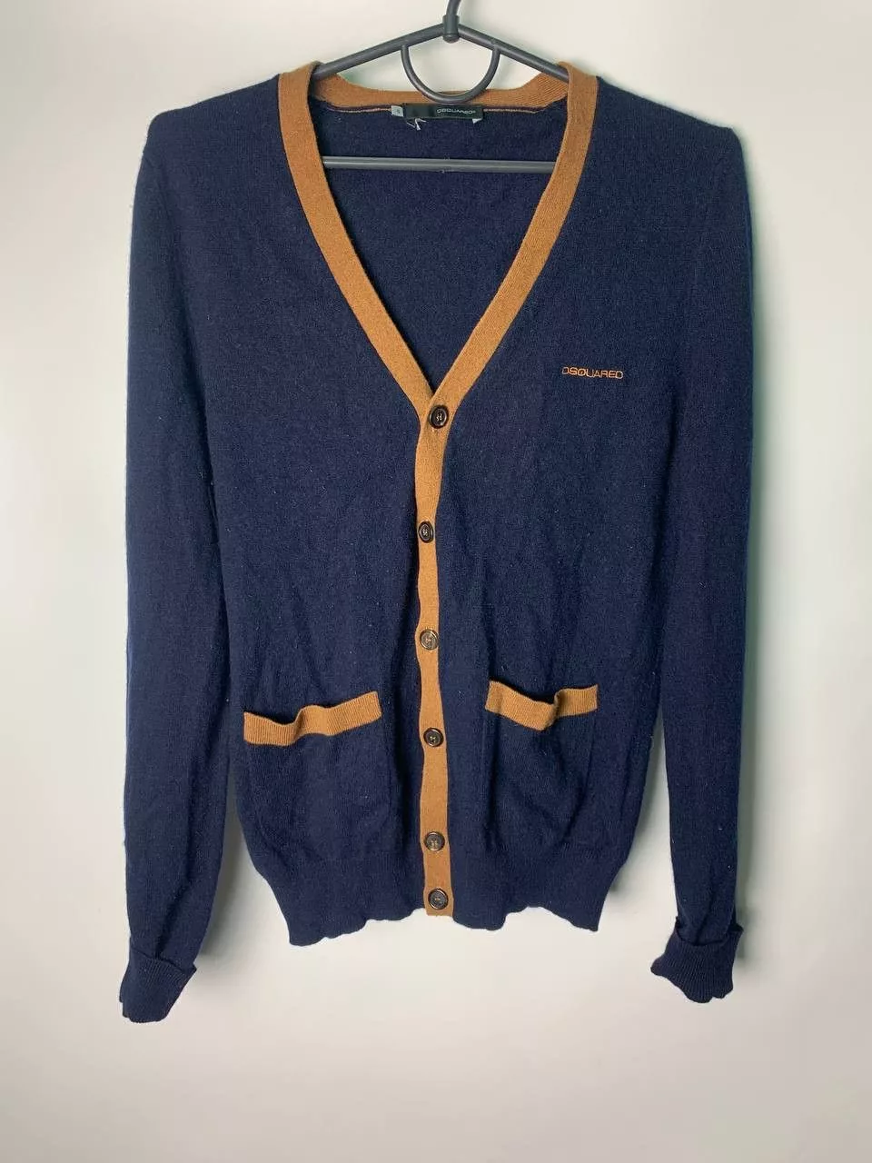 Dsquared2 Sweaters Knitwear Dsquared2 × Vintage Vintage streetwear luxury Wool Cardigan Dsquared Size s Blue