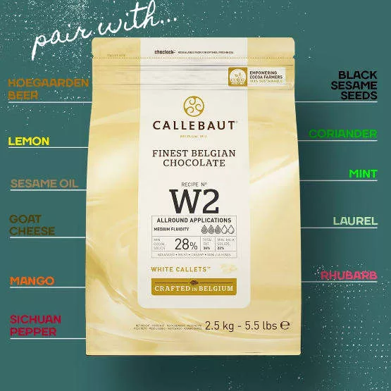 5.5 Lb Bag White Chocolate Callets