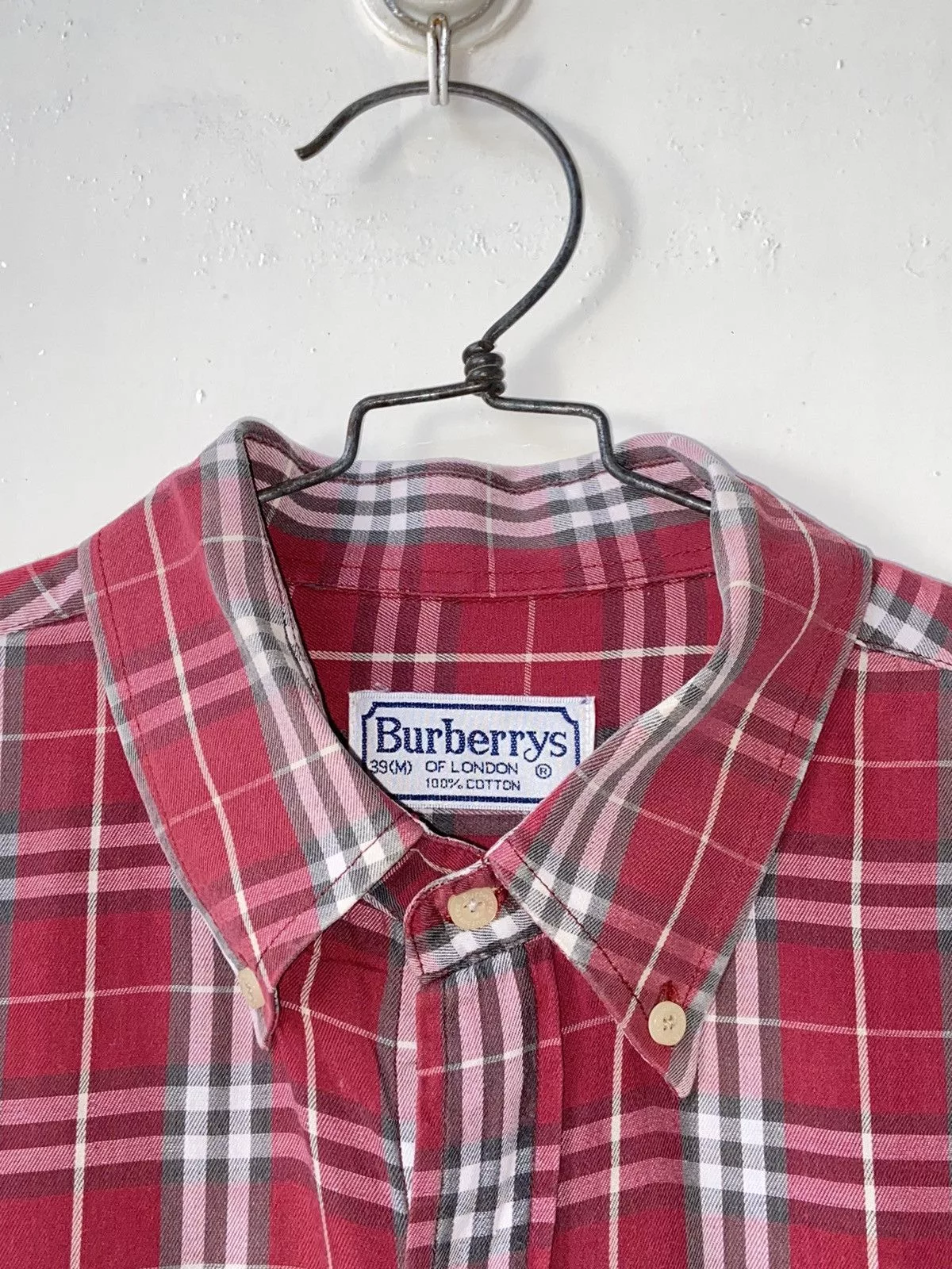 Burberry Shirts Button Ups BURBERRY Red Striped Shirt