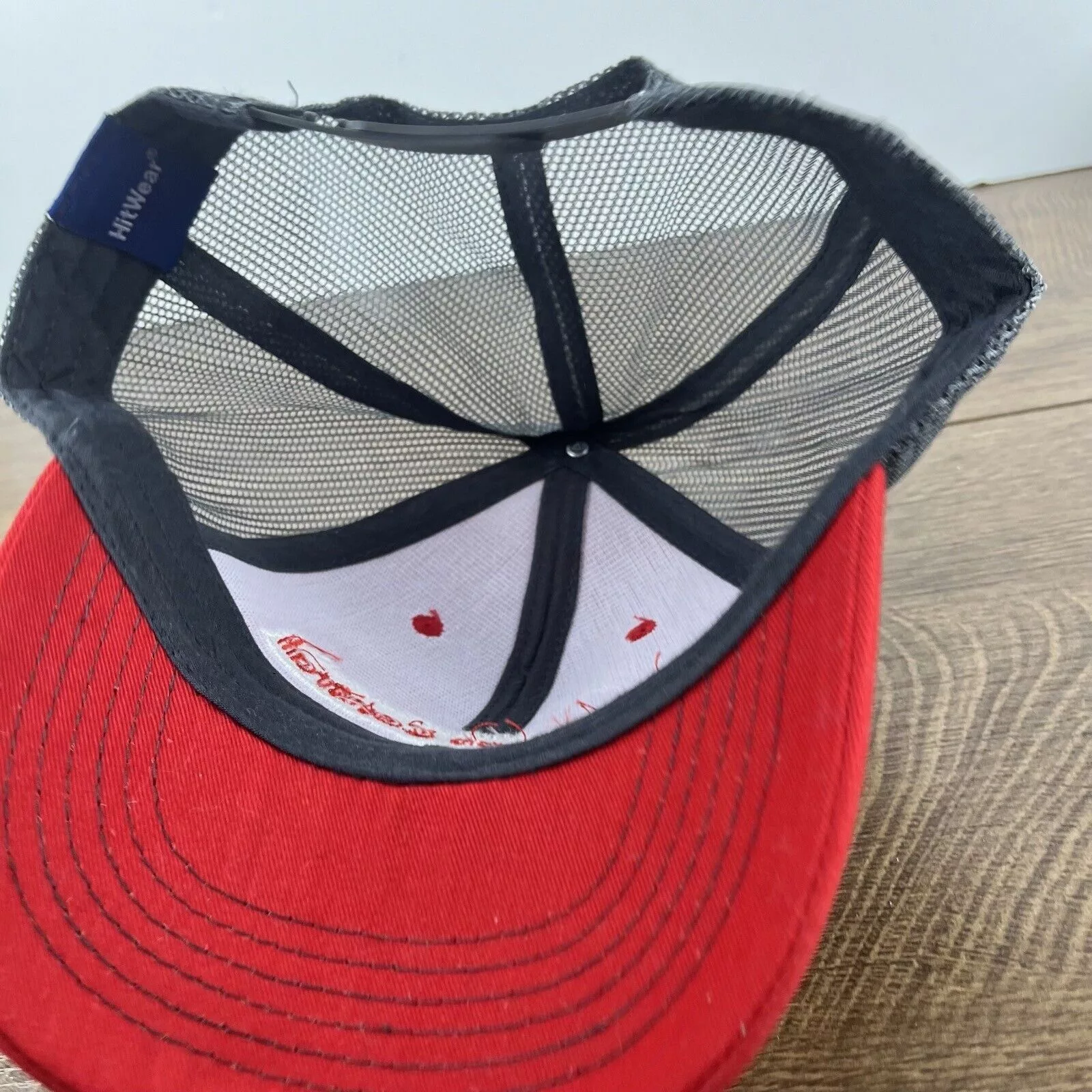 Other Hats Other Pointe at Central Hat Adjustable Hat Red Hat Adult Fit Red H