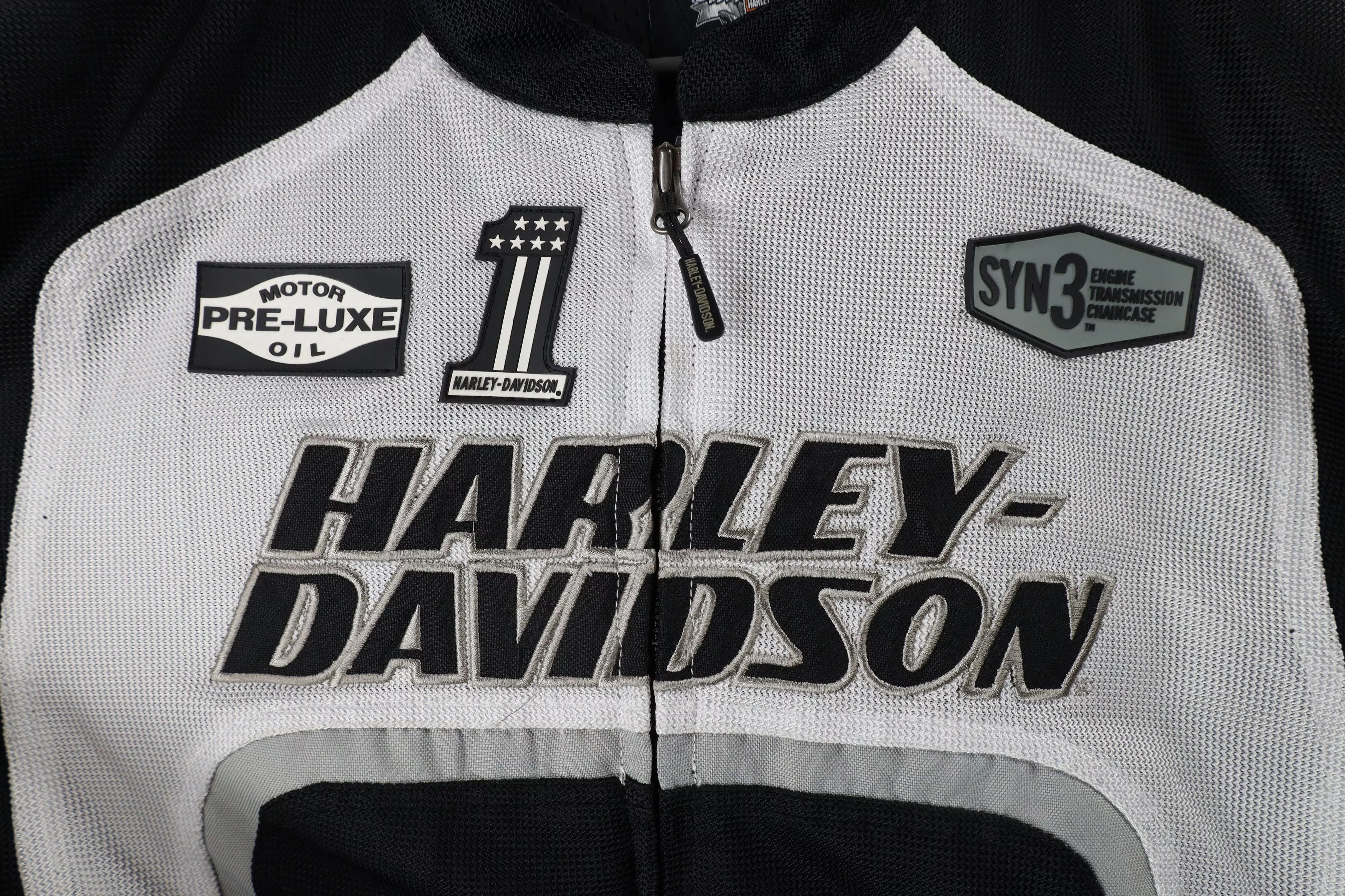 Harley Davidson Light Jackets Harley Davidson × Vintage Vintage Harley Davidson Flames Motorcycle Riding Jacket Multi