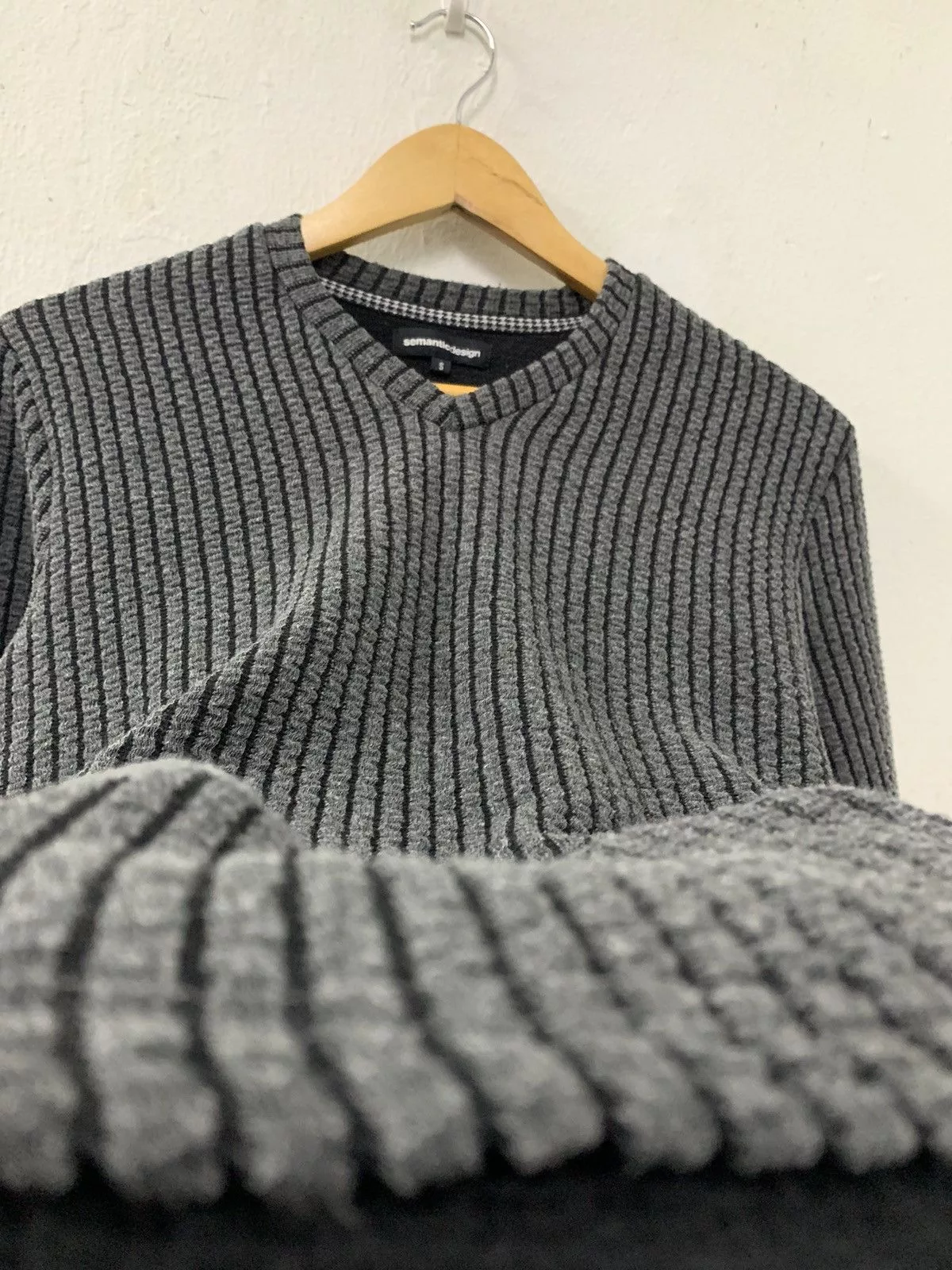 semanticdesign Long Sleeve T Shirts semanticdesign Semantic Design structure Material Gray