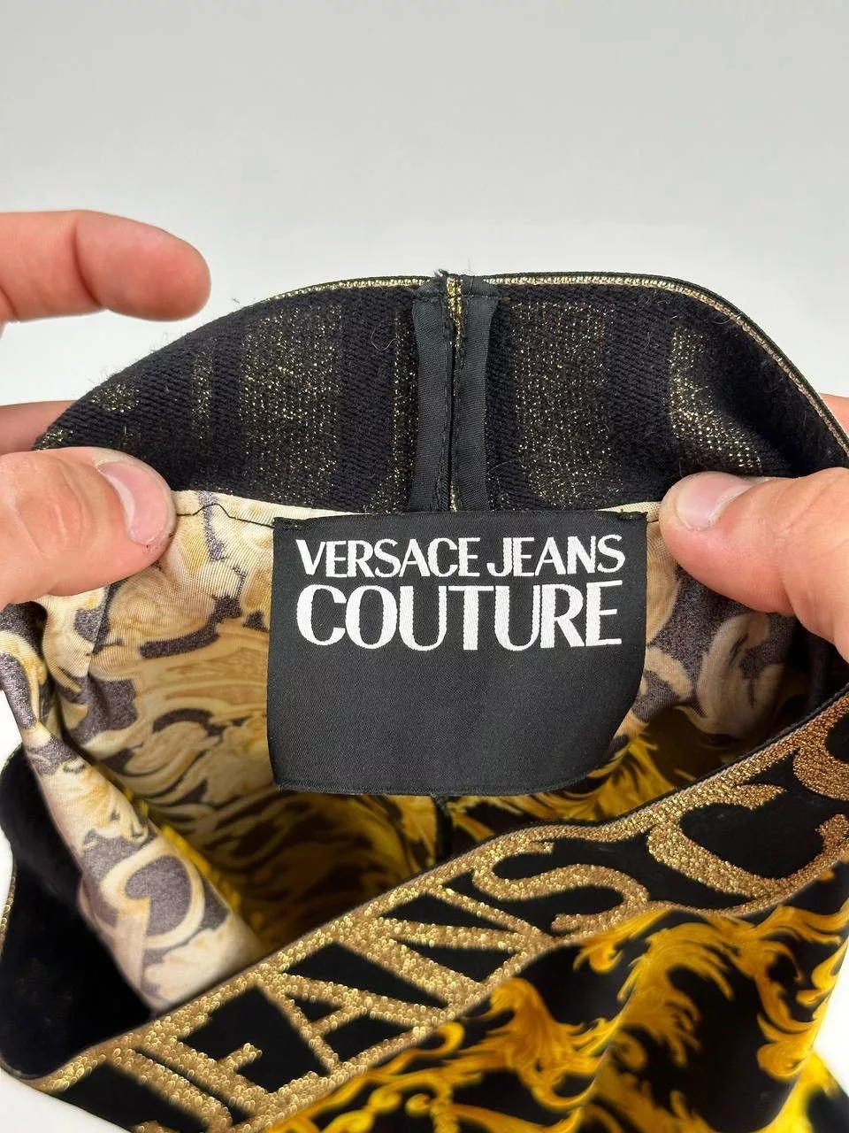 Versace Jeans Couture Leggings Versace Couture Gold