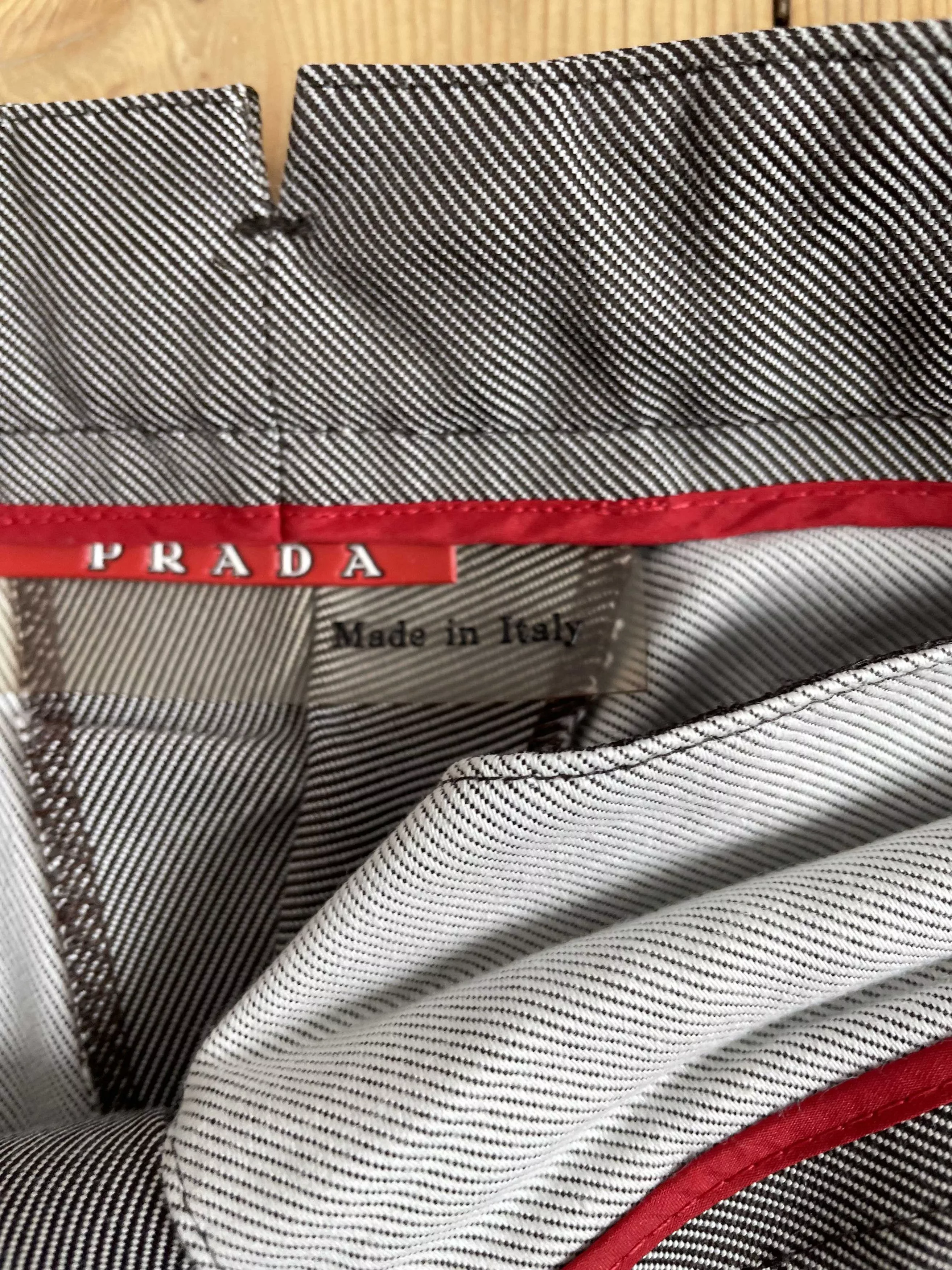 Prada Casual Pants Prada 00 technical casual pants Gray