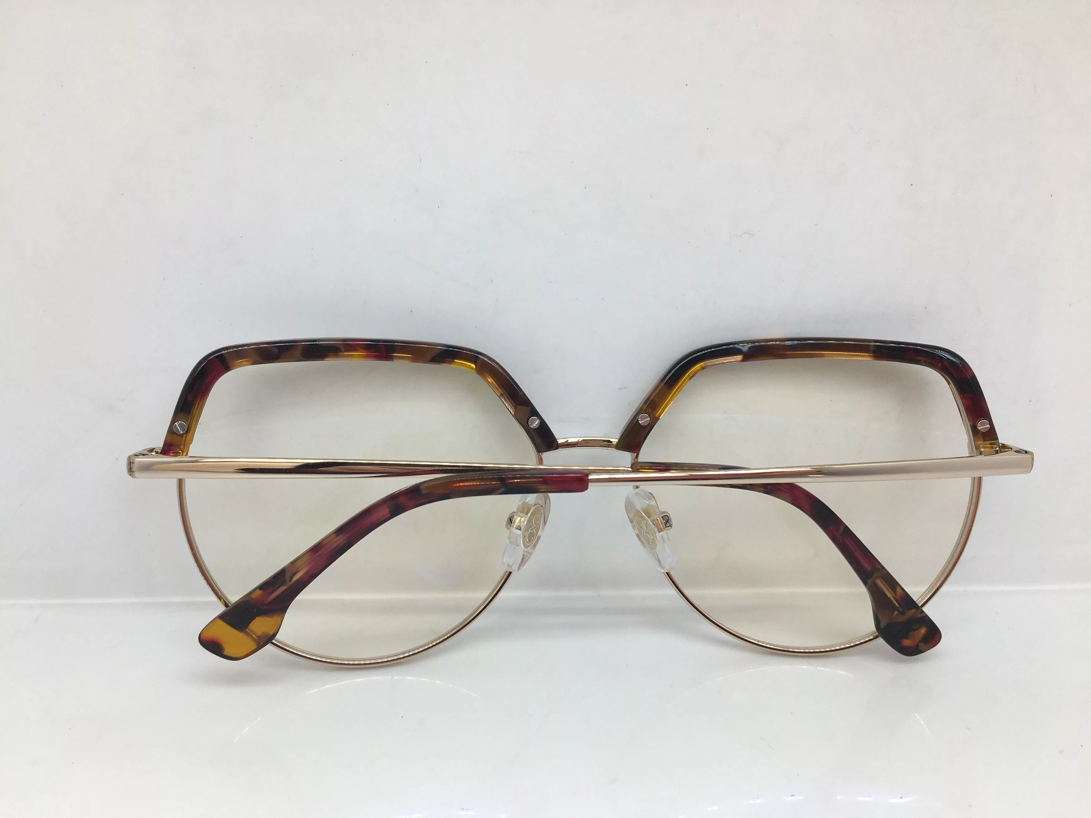 Other Glasses Other Tortoise Gold Cateye Eyeglasses Frame Multi
