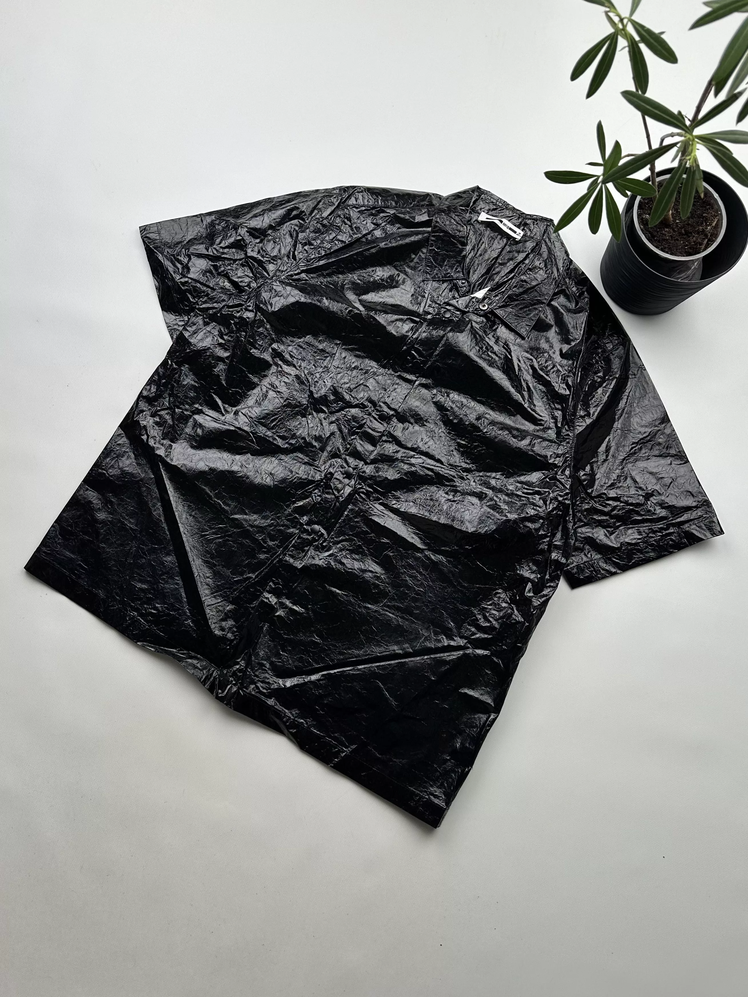 Alexander McQueen Shirts Button Ups Alexander McQueen × MCQ × McQ Alexander McQueen Alexander McQueen Shirt Short Sleeve Black