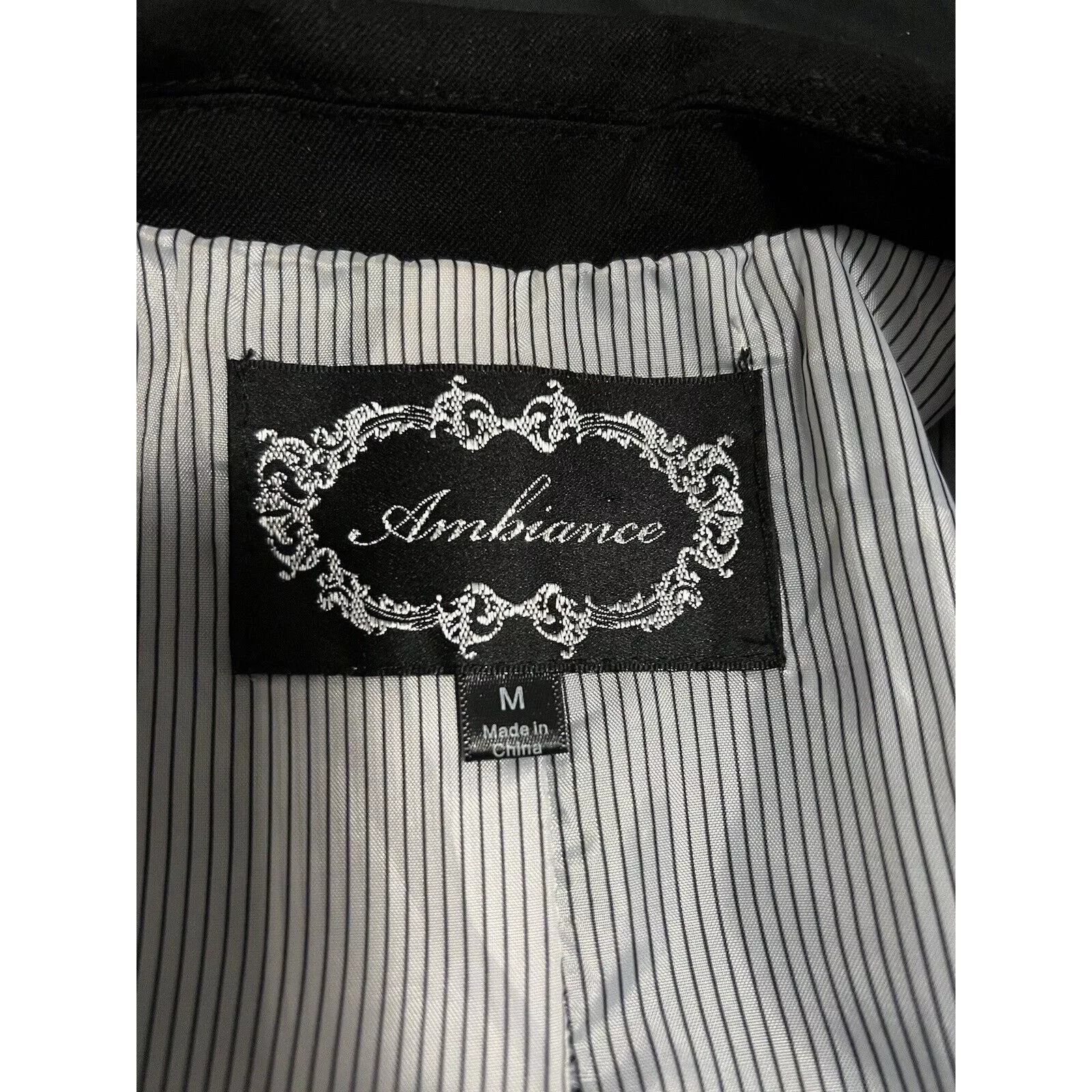 Other Jackets Other Ambiance Women's Long Sleeve Formal Cocktail Blazer Medium Black