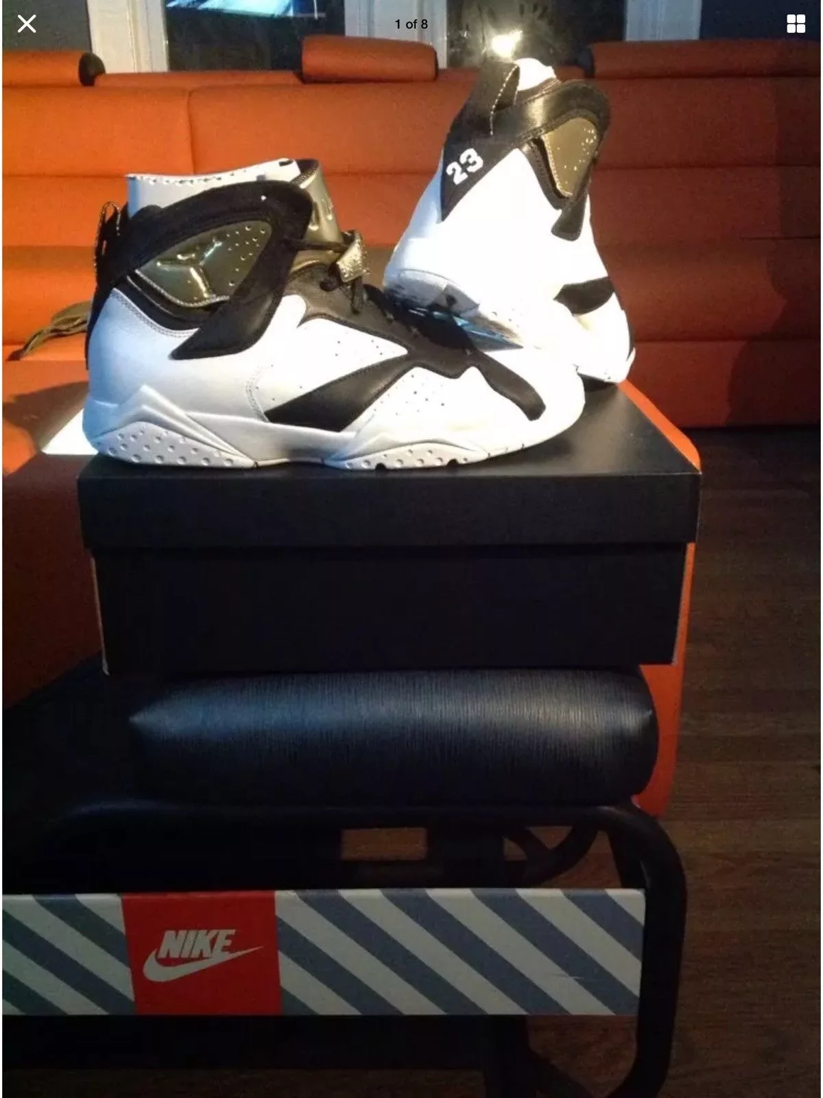 Nike Hi Top Sneakers Nike Air Jordan 7 Cigar Champagne Pack